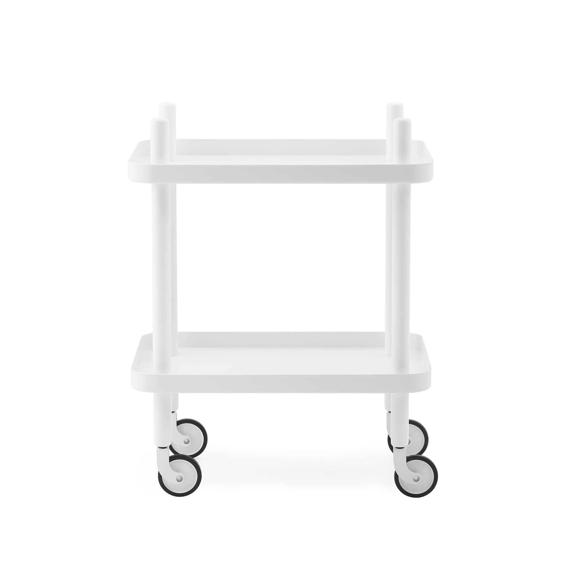 Normann Copenhagen Block bord Hvit-hvit