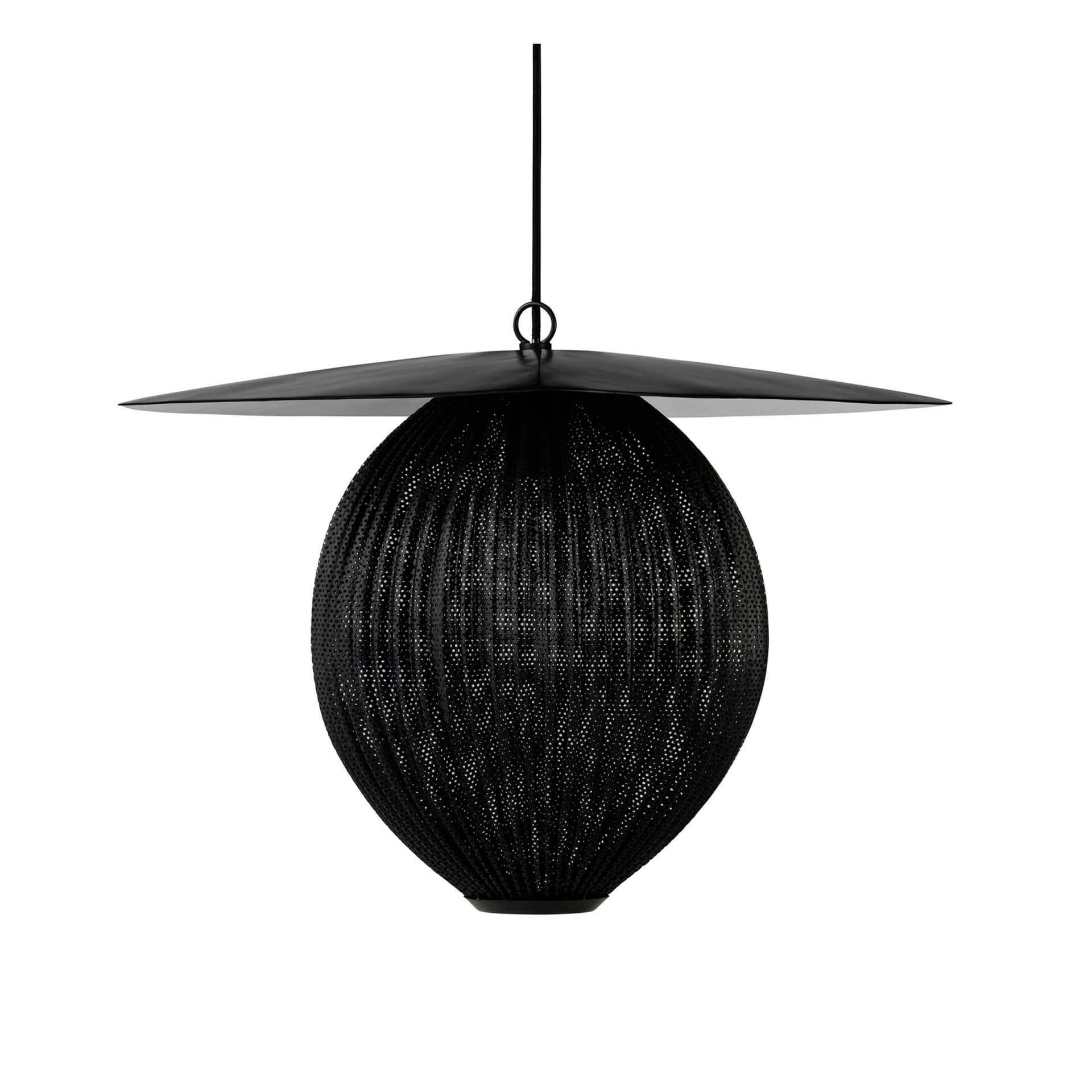 GUBI - Satellite Pendel L Midnight Black