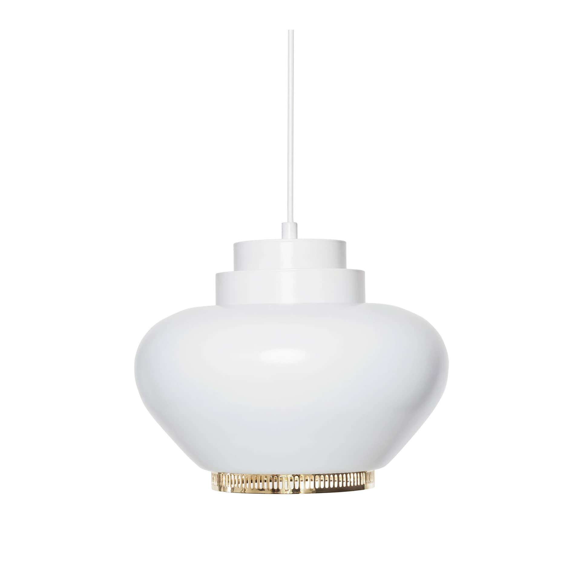 Artek - A333 Turnip Pendel White/Brass