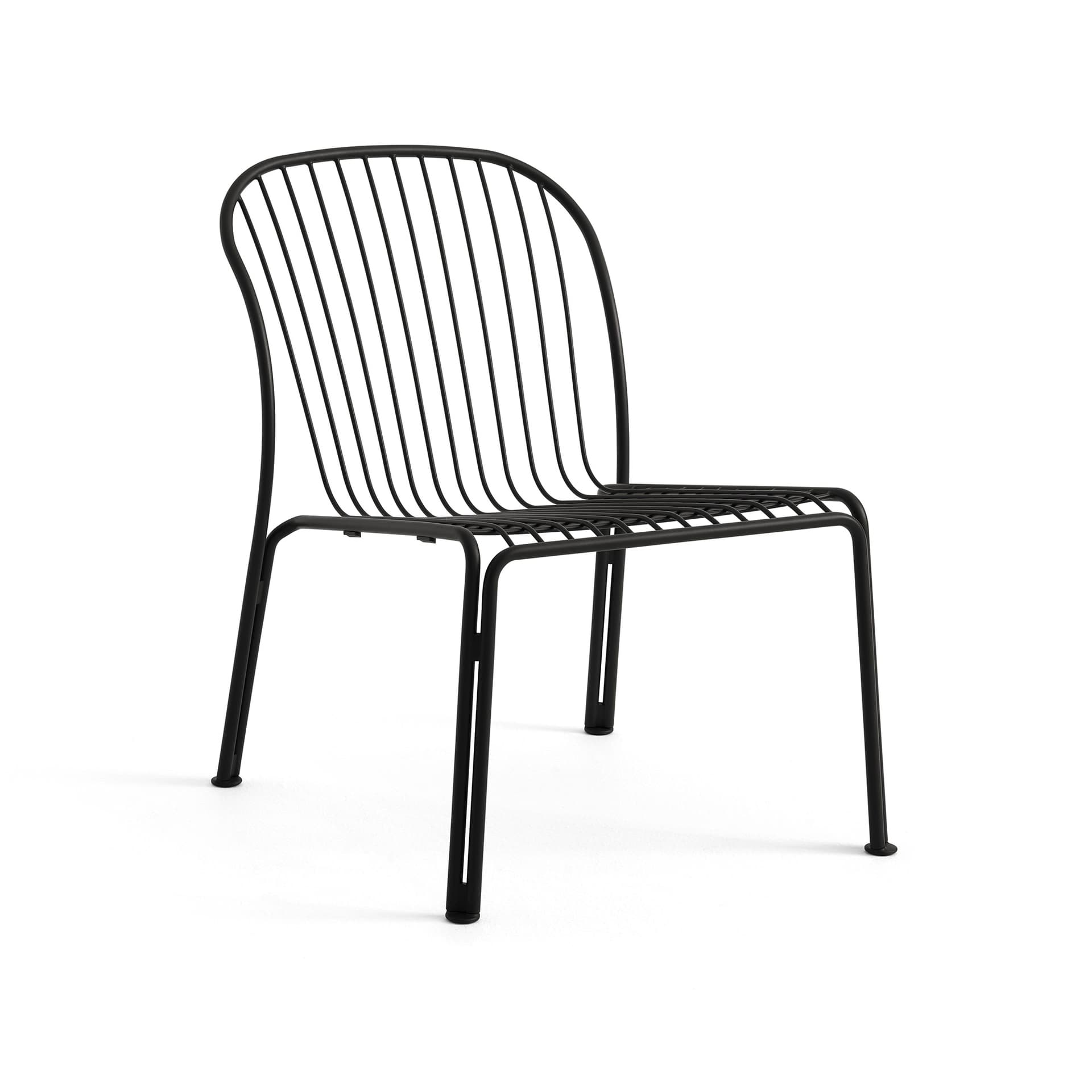 &Tradition - Thorvald Lounge Sidechair SC100, Warm Black - Loungestoler - Space Copenhagen - Svart - Metall