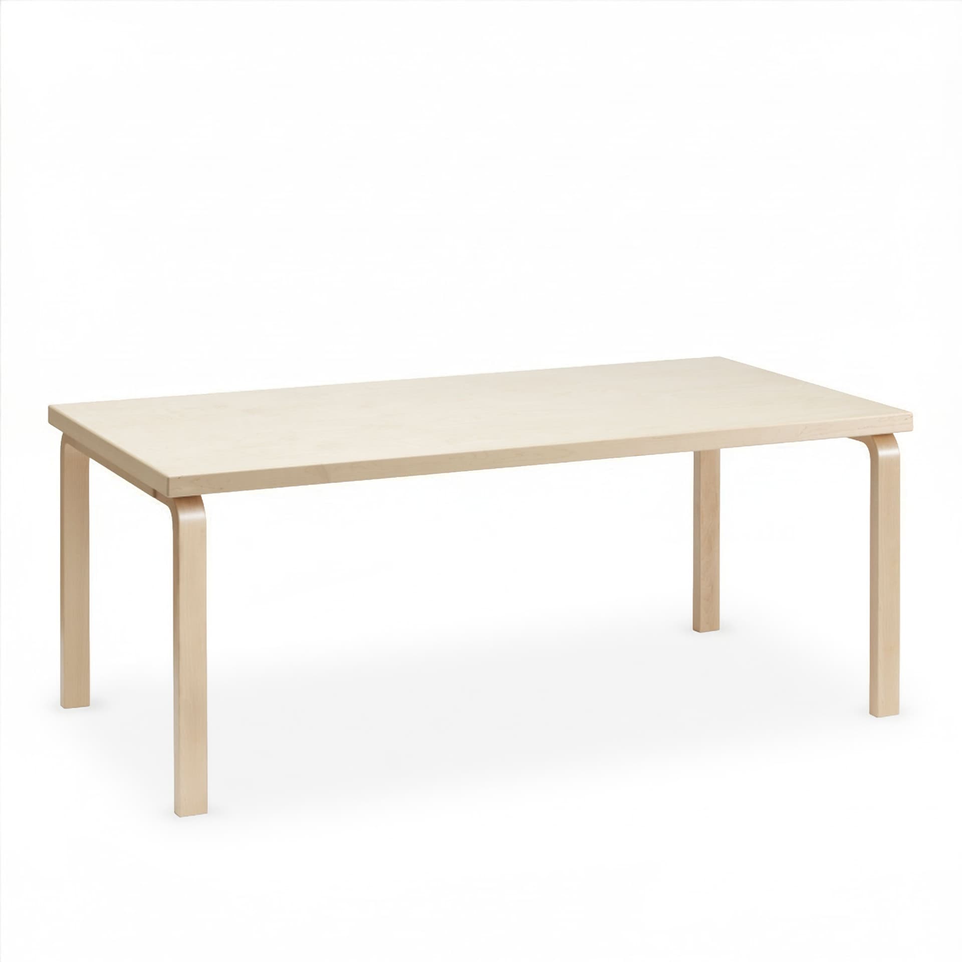 Artek - Aalto Table 83 björkfanér/klarlackad - Spisebord - Alvar Aalto - Tre farget - Tre