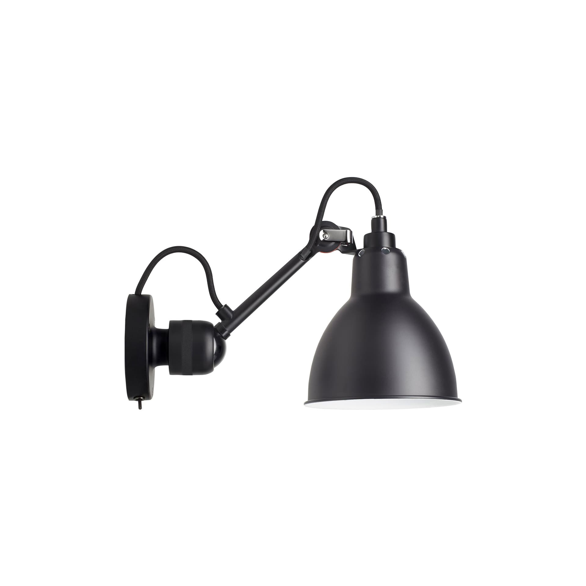 Lampe Gras - 304SW Vegglampe Svart