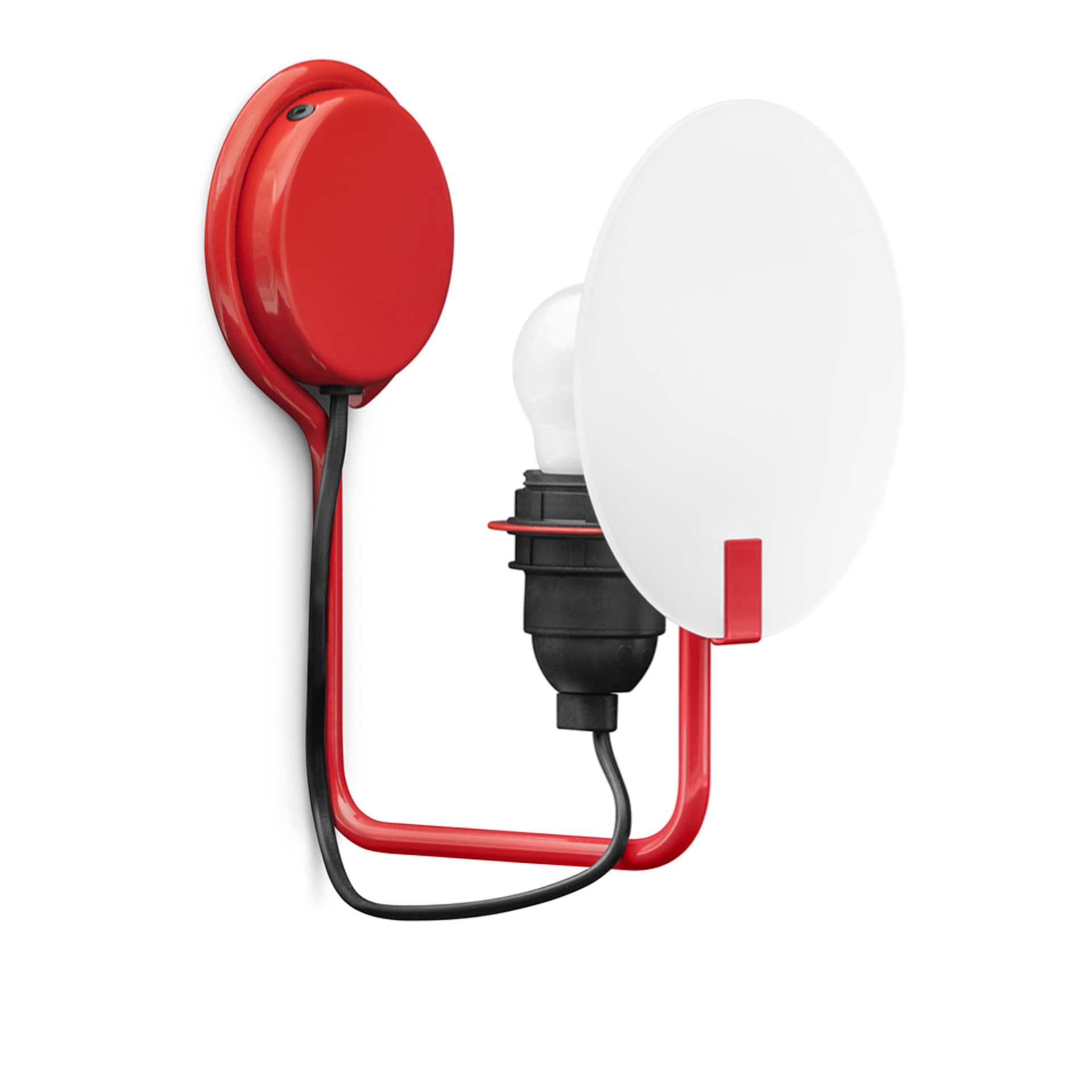 Stilnovo - Bugia LED-vegglampe, rød, 1 lyskilde