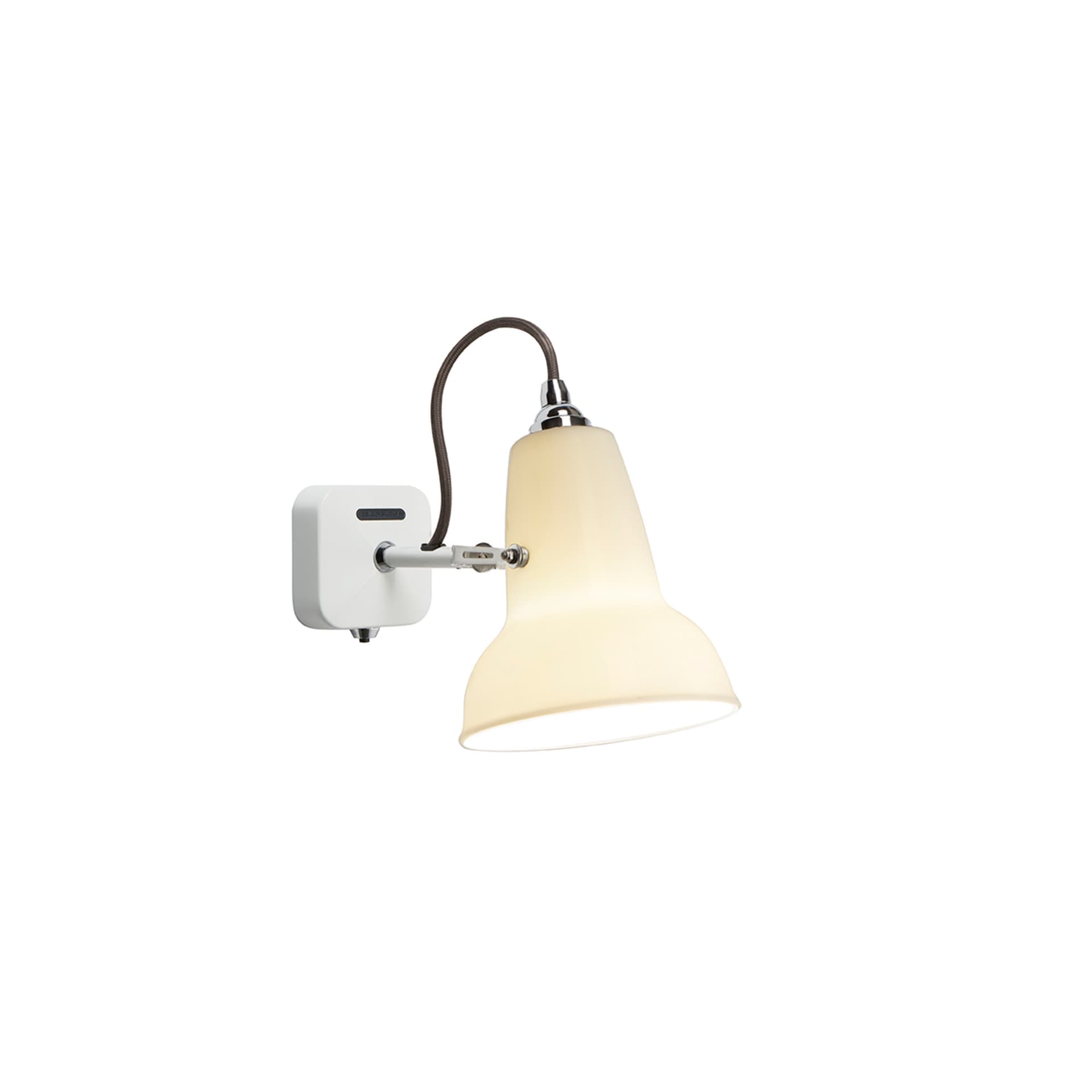 Original 1227 Mini vegglampe med bryter, hvit Anglepoise - Stue - Industriell - Metall - Med en lyskilde