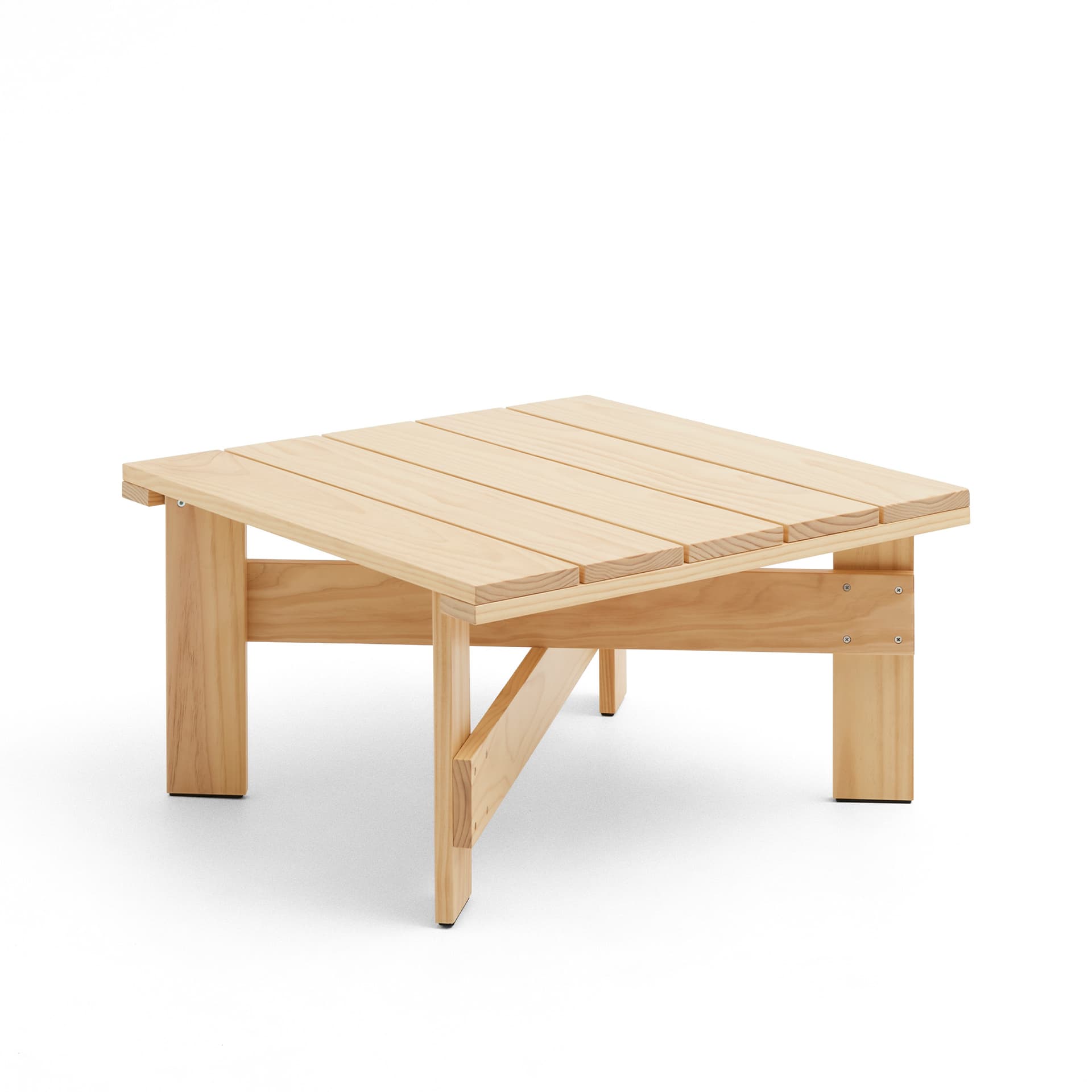 HAY - Crate Low Table - Water-Based Lacquered - Utendørs småbord & sidebord - Gerrit Rietveld - Tre farget - Tre