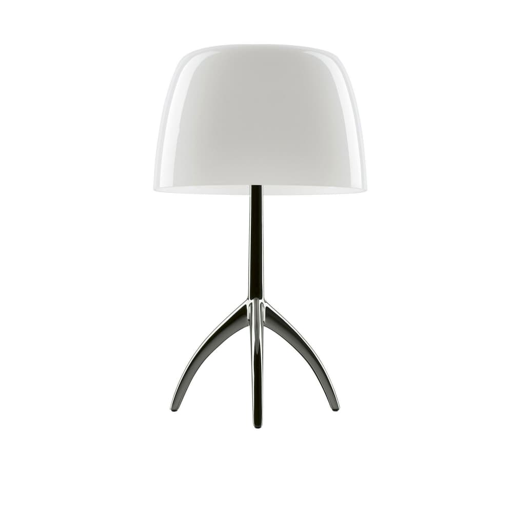 Foscarini - Lumiere Grande bordlampe, krom/hvit, 45 cm