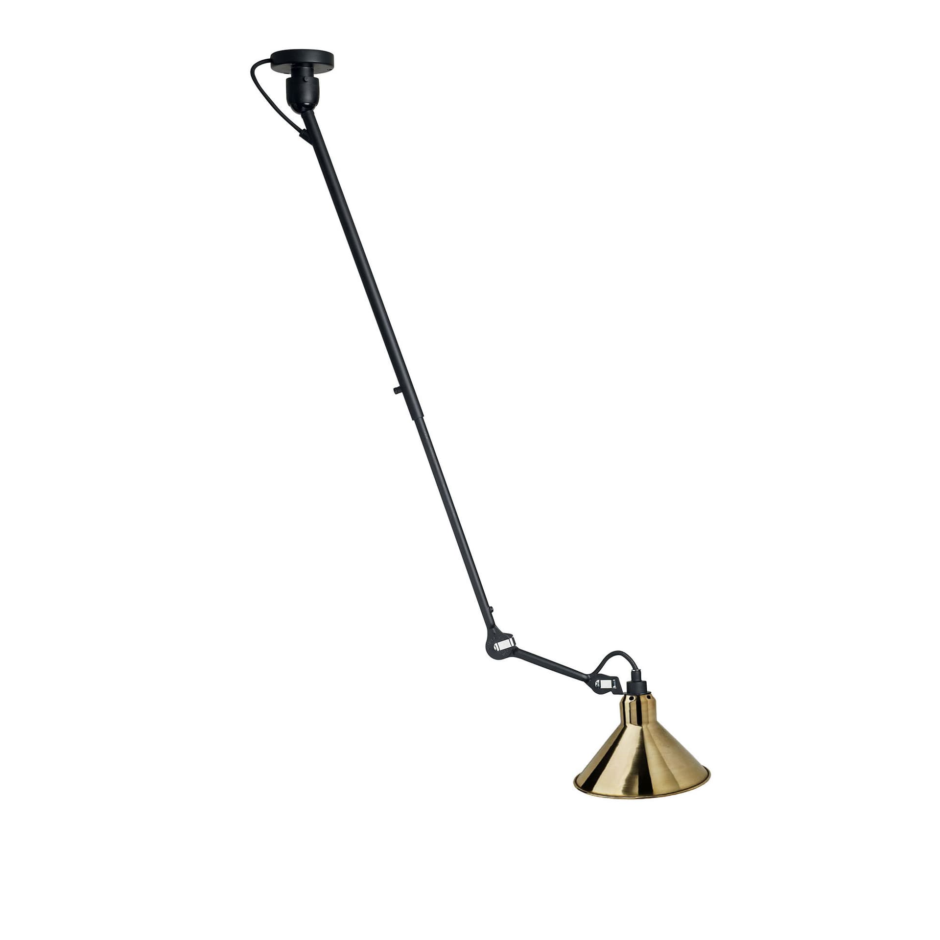 DCWéditions - Lampe Gras No302 - Conic, Mässing - Pendellamper - Bernard-Albin Gras - Gull