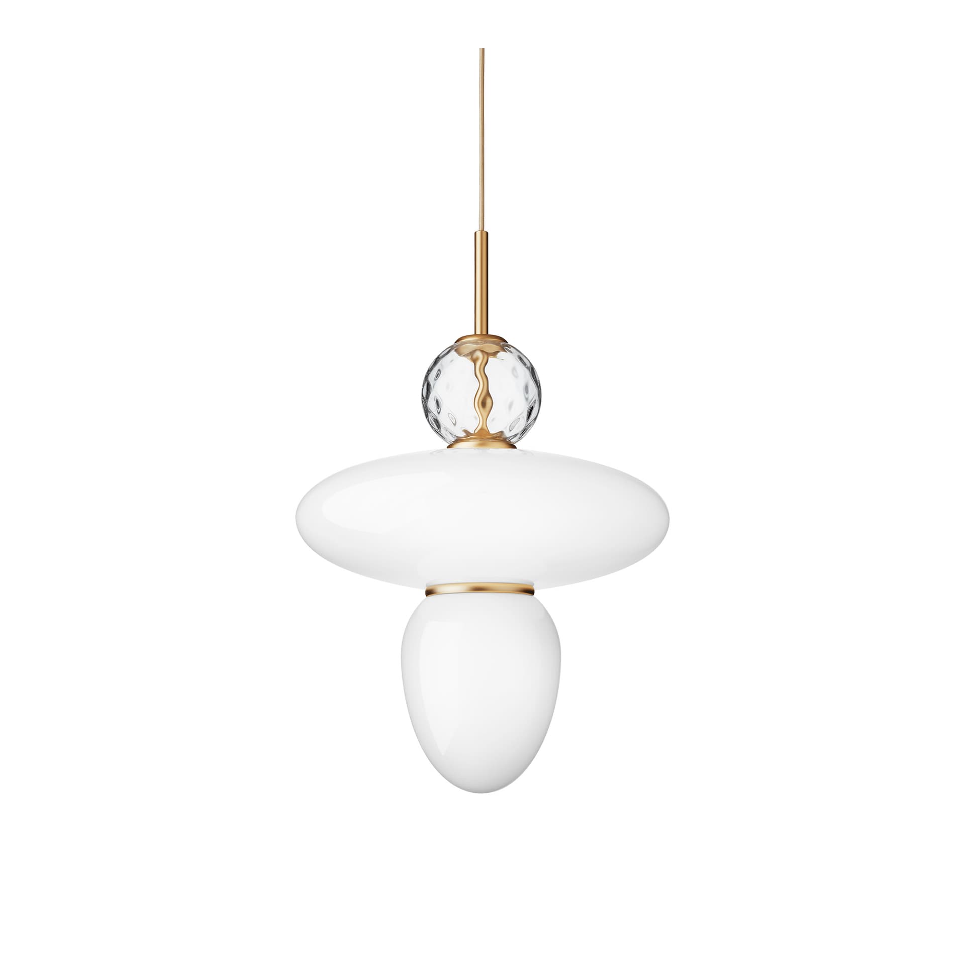 Nuura Aps - Rizzatto 43 Pendel Opal/Satin Brass Nuura