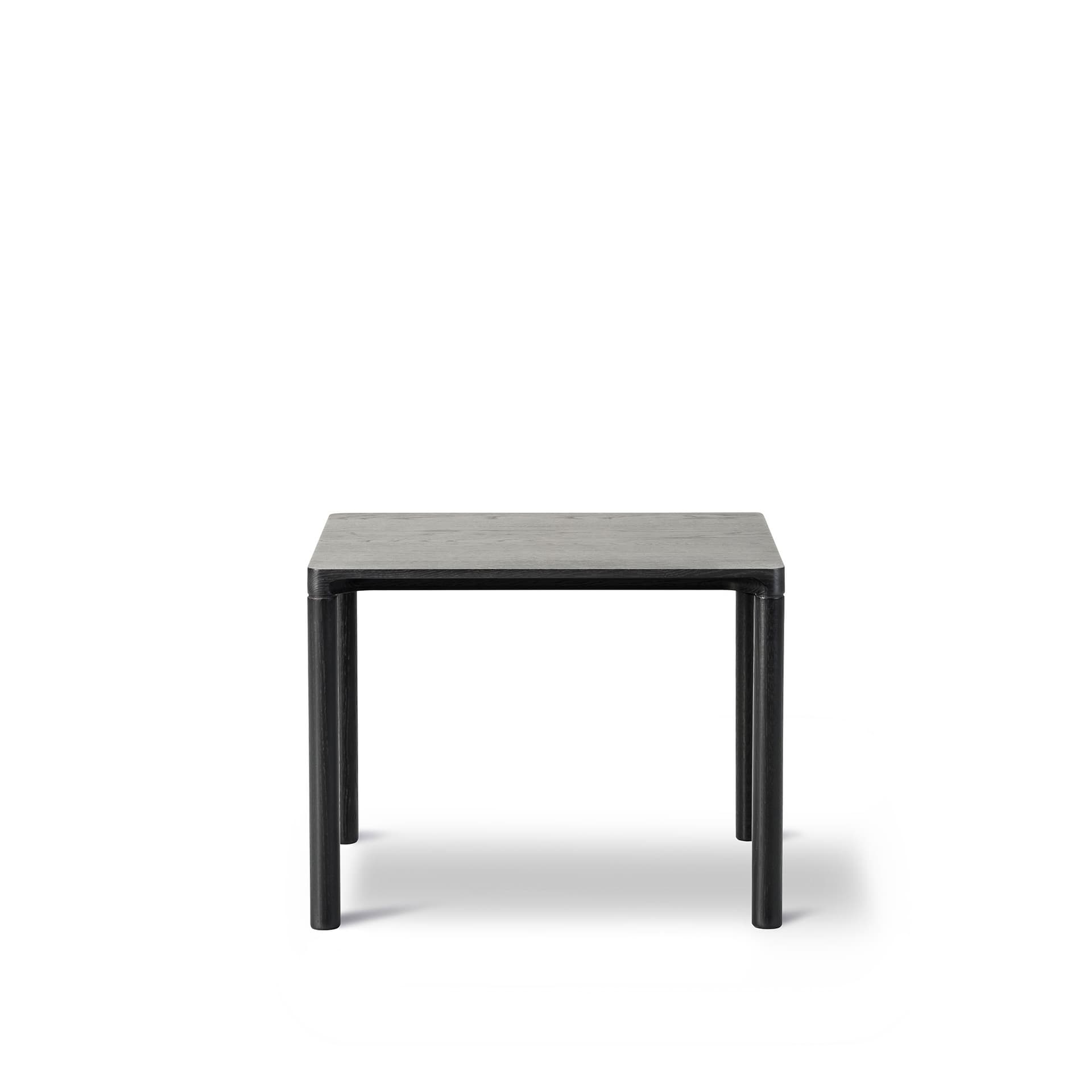 Fredericia Furniture - Piloti Table, 46,5 x 39 cm, Black lacquered oak - Sofabord - Hugo Passos - Svart