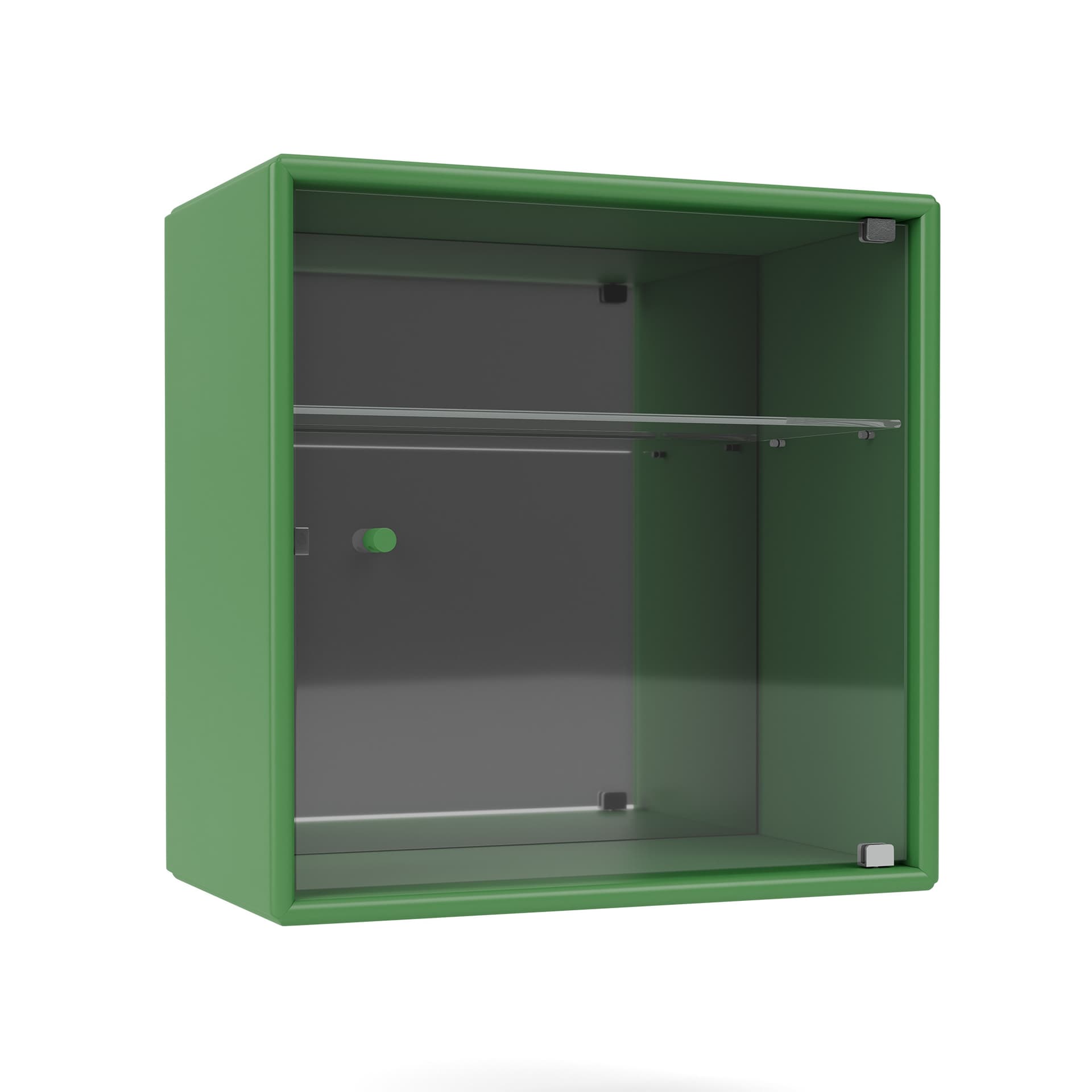 Montana - Perfume Cabinet With Mirror 152-Parsley 04 Suspension Rails - Oppbevaringsskap - Peter J. Lassen - Glass/Tre