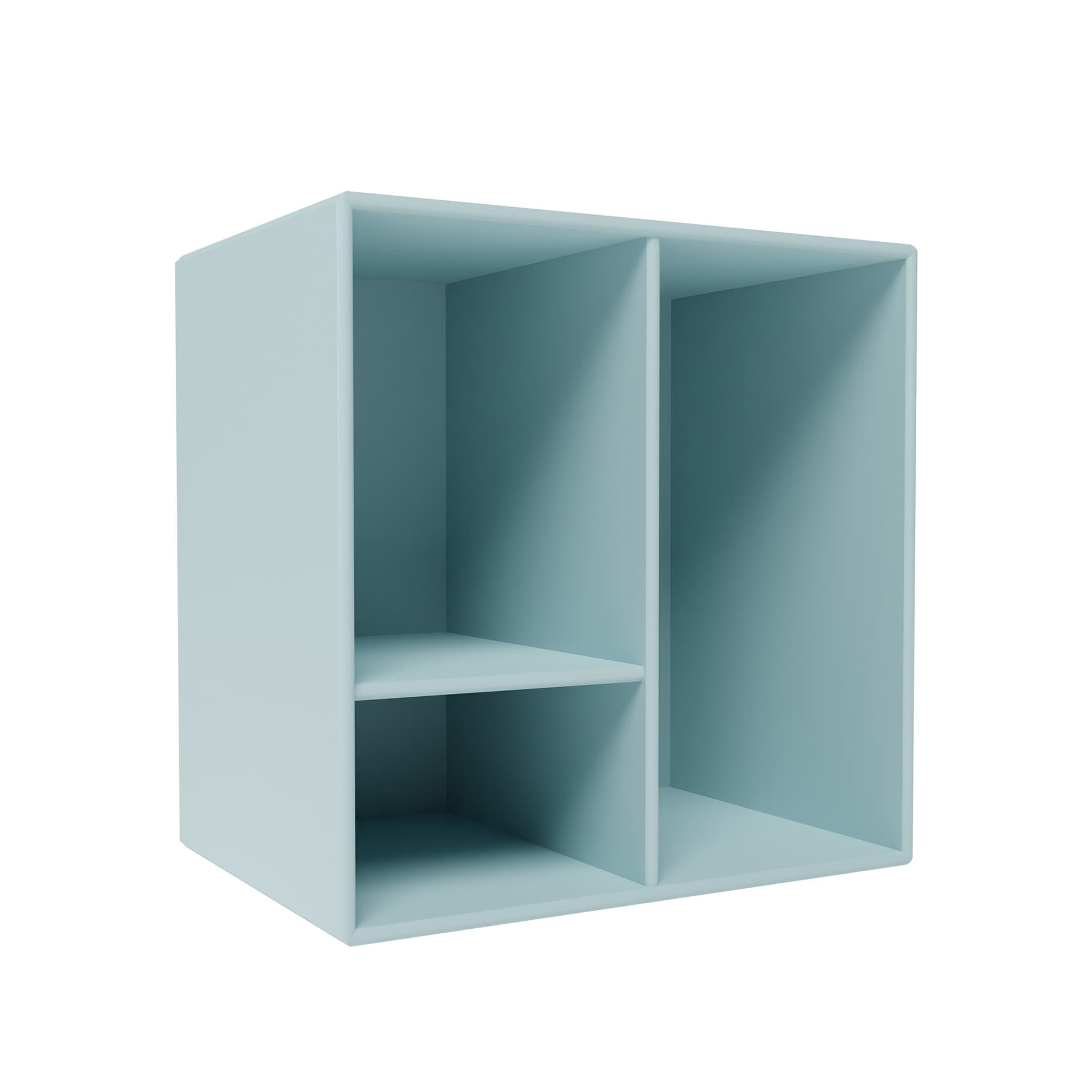 Montana - Montana Mini 1002 Module With Shelves - Flint - Hyller & Hyllesystem - Peter J. Lassen - Grå