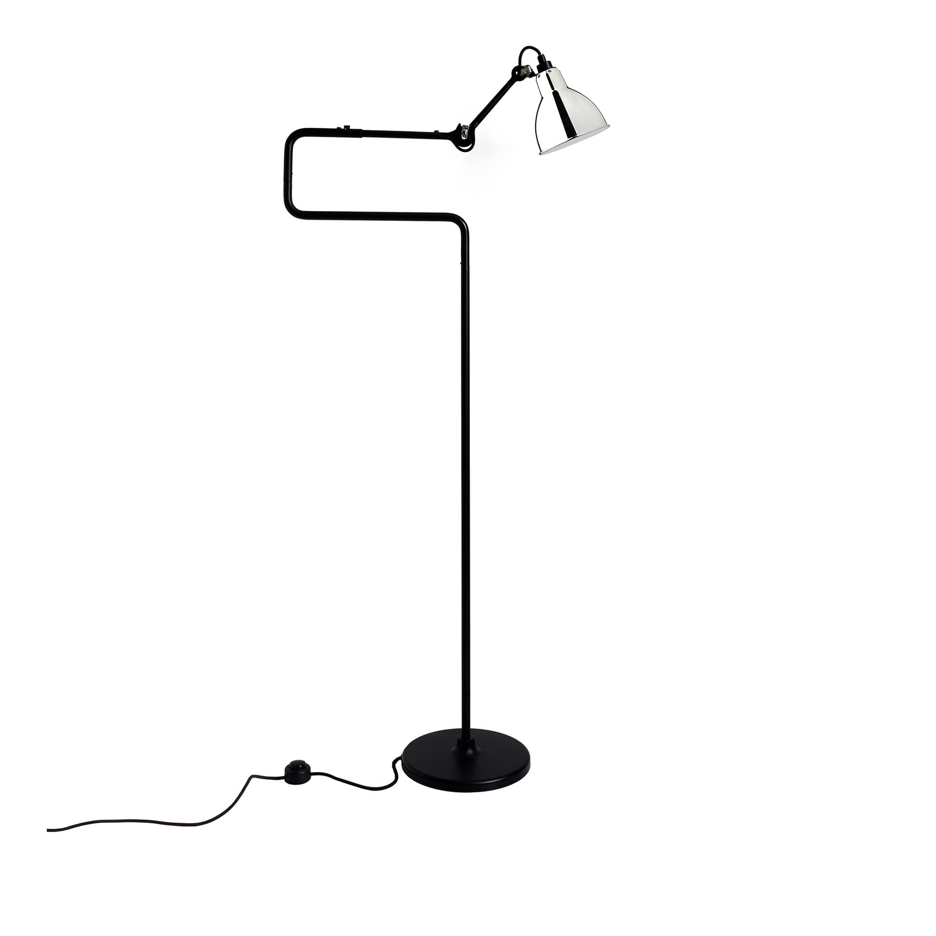 Lampe Gras - 411 Krom Gulvlampe