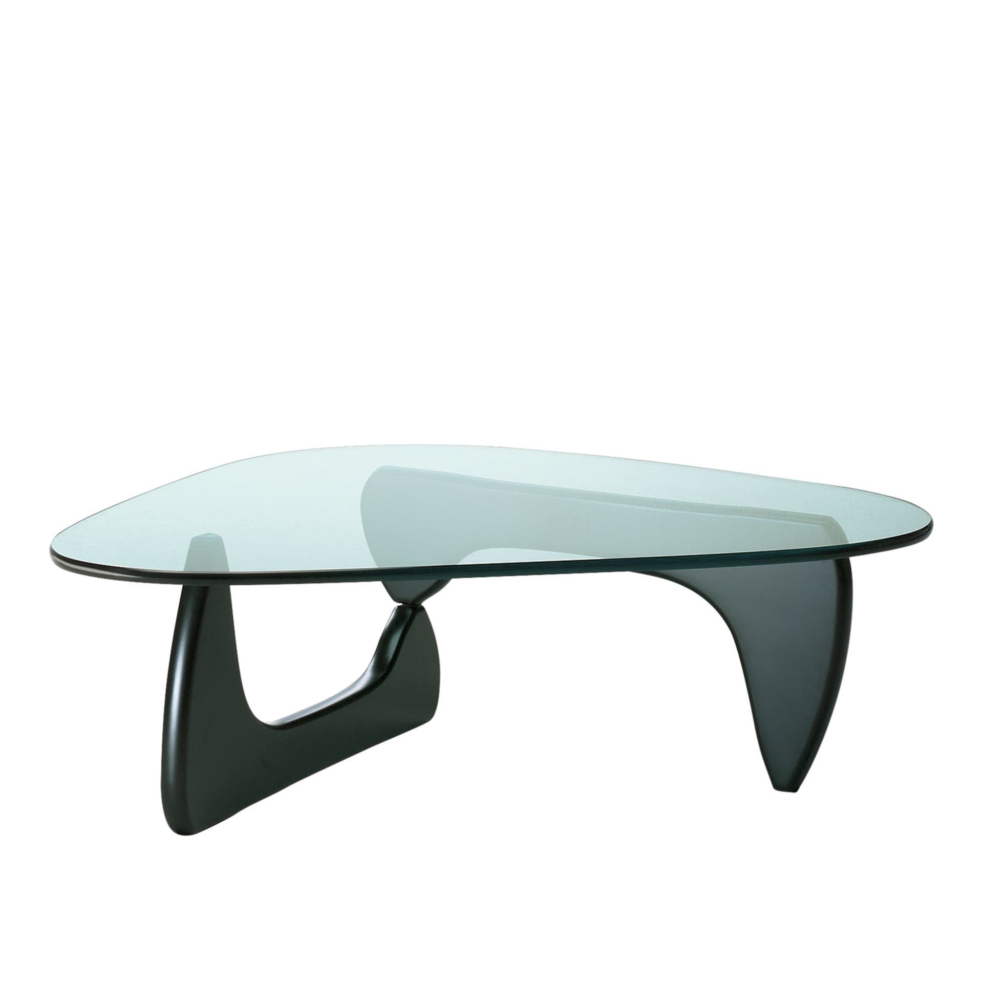 Vitra - Noguchi Coffee Table, Svartfärgad ask - Sofabord - Isamu Noguchi - Svart - Tre