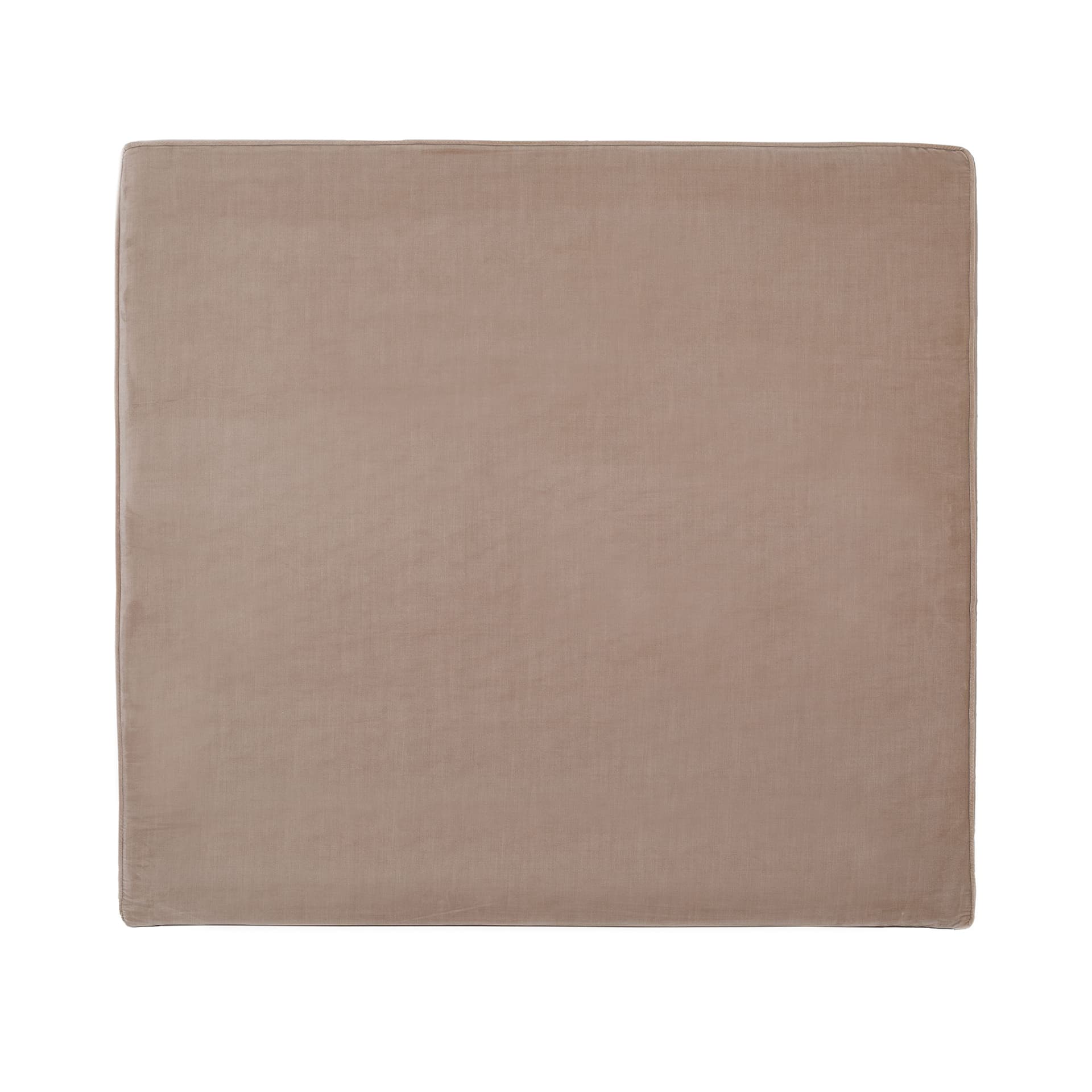 Mille Notti - Alexandra Sänggavel Sammet, Beige, 90x110 - Sengegavler