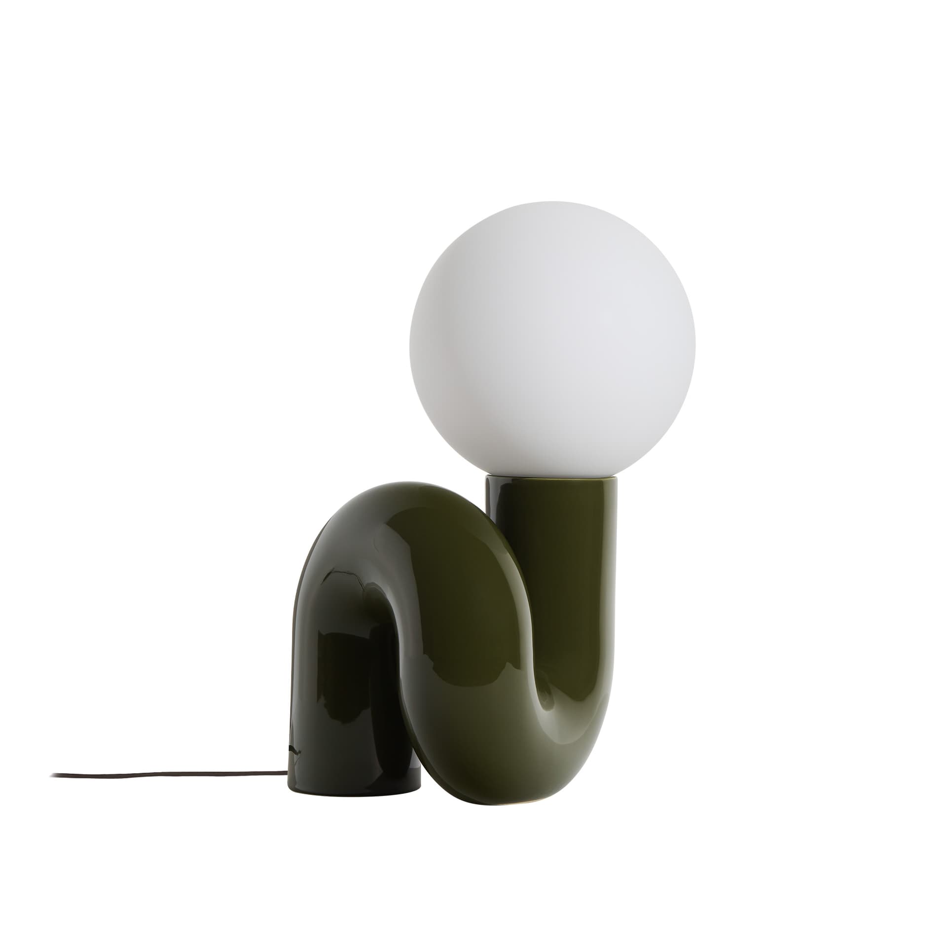 Petite Friture - Neotenic bordlampe stor green - Bordlamper - Jumbo - Grønn - Keramikk