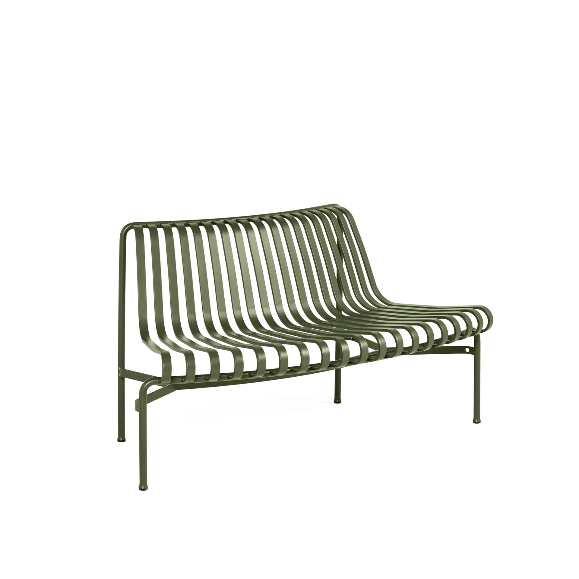 HAY - Palissade Park Dining Bench - Olive Out - Hagebenker & sofaer - Ronan & Erwan Bouroullec - Grønn