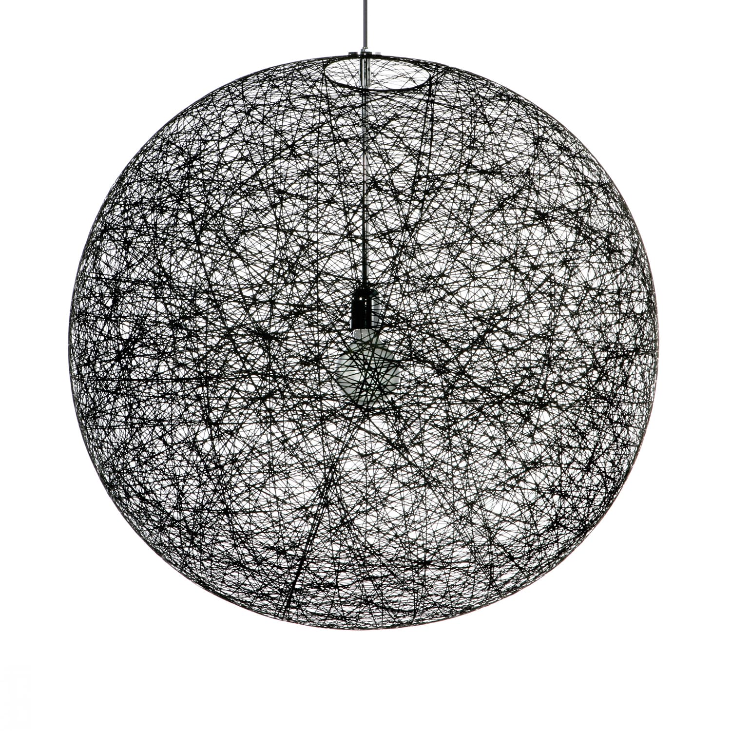 Moooi - Random Light Large Black - Pendellamper - Bertjan Pot - Svart