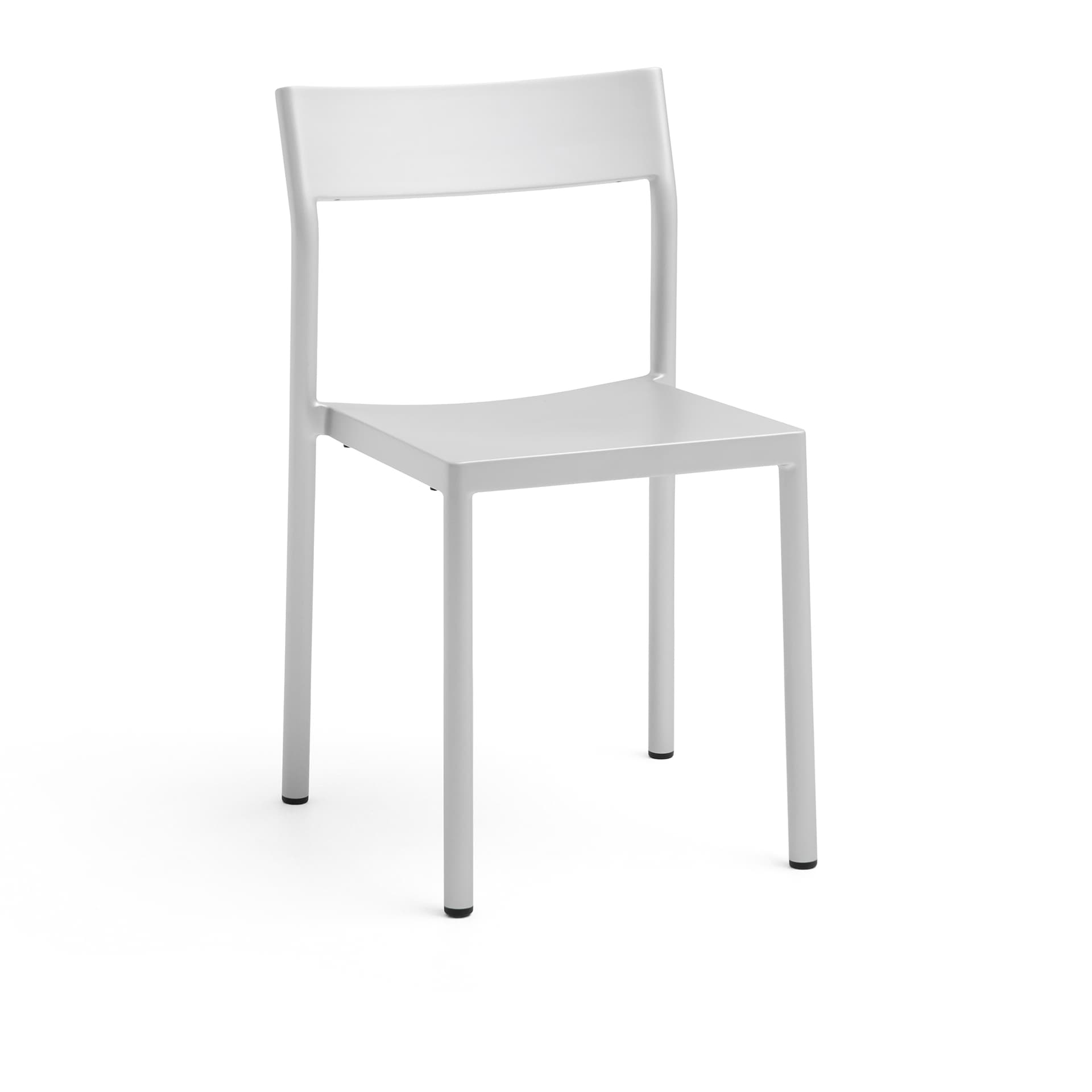 HAY - Type Chair Silver Grey - Utendørs spisebordstoler - Jonas Trampedach - Sølv - Metall