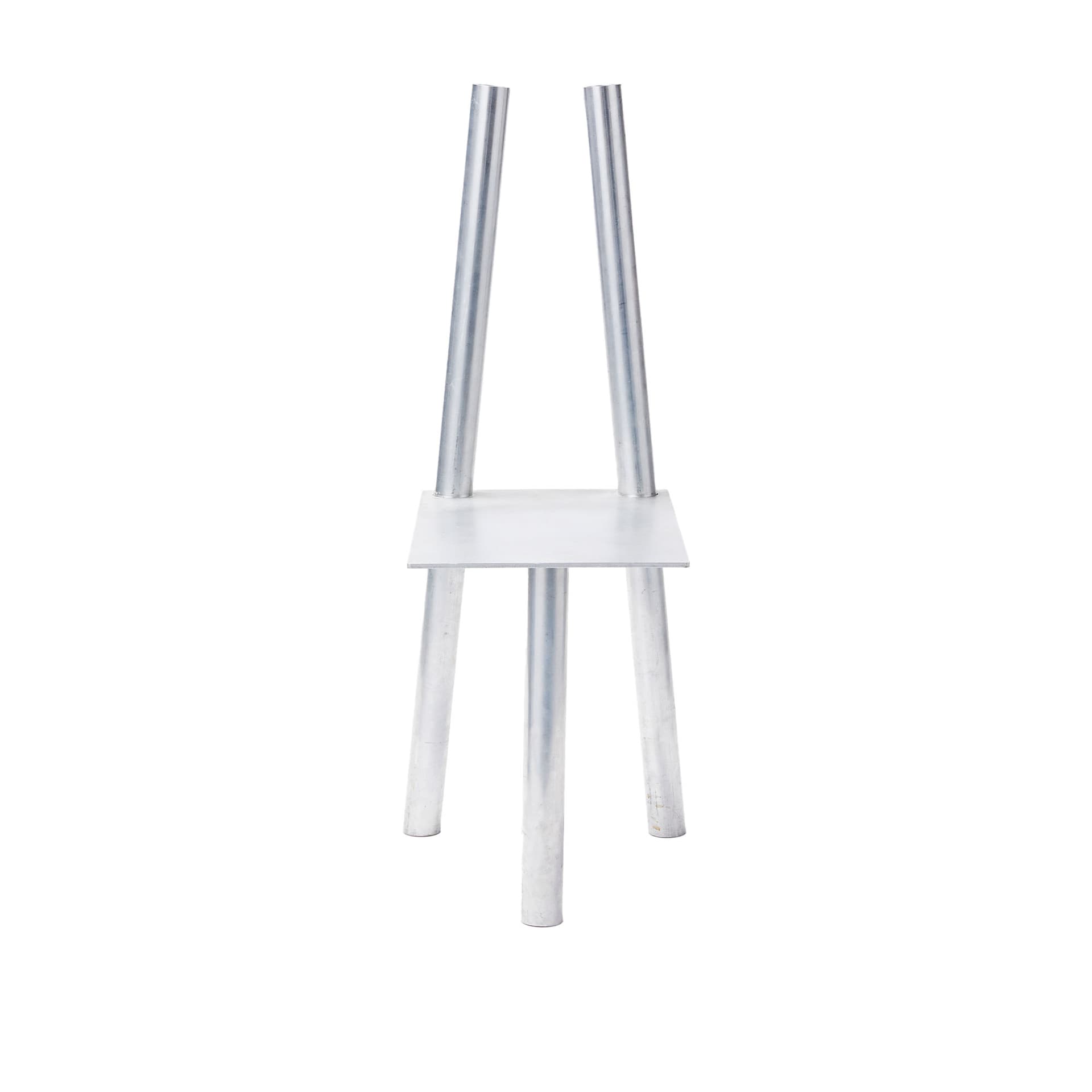 Niko June - P-L 01 Chair Raw - Spisestoler - Nick Ross - Sølv - Metall