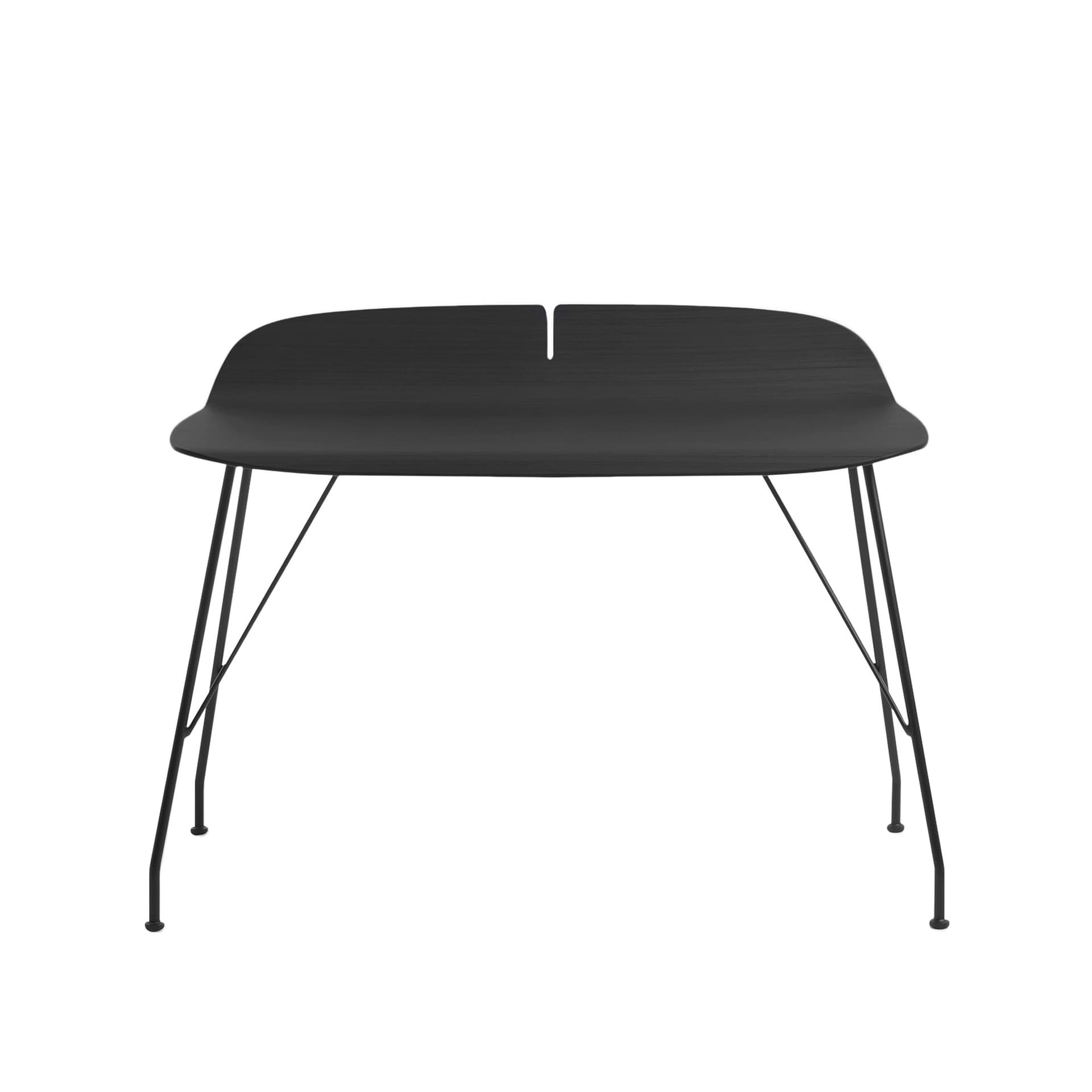 Kartell - Earl Of Wood 4927, Black Wood, Black - Skrivebord - Philippe Starck - Svart - Metall/Tre