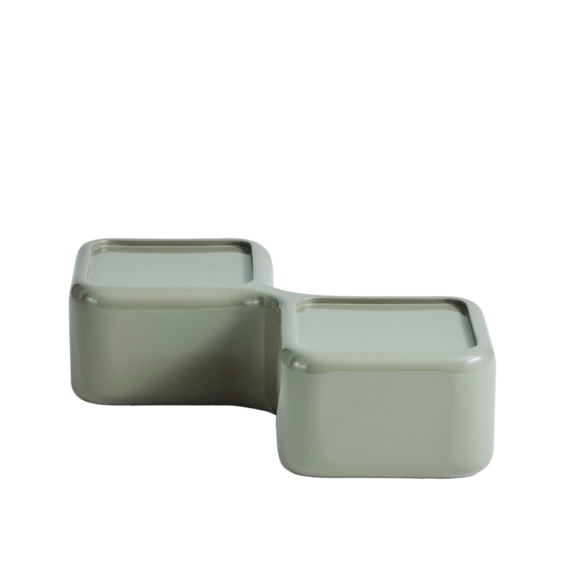 NOGA - Rectangular Module Table Low Table Green - Sofabord - Willo Perron - Grønn - Plast