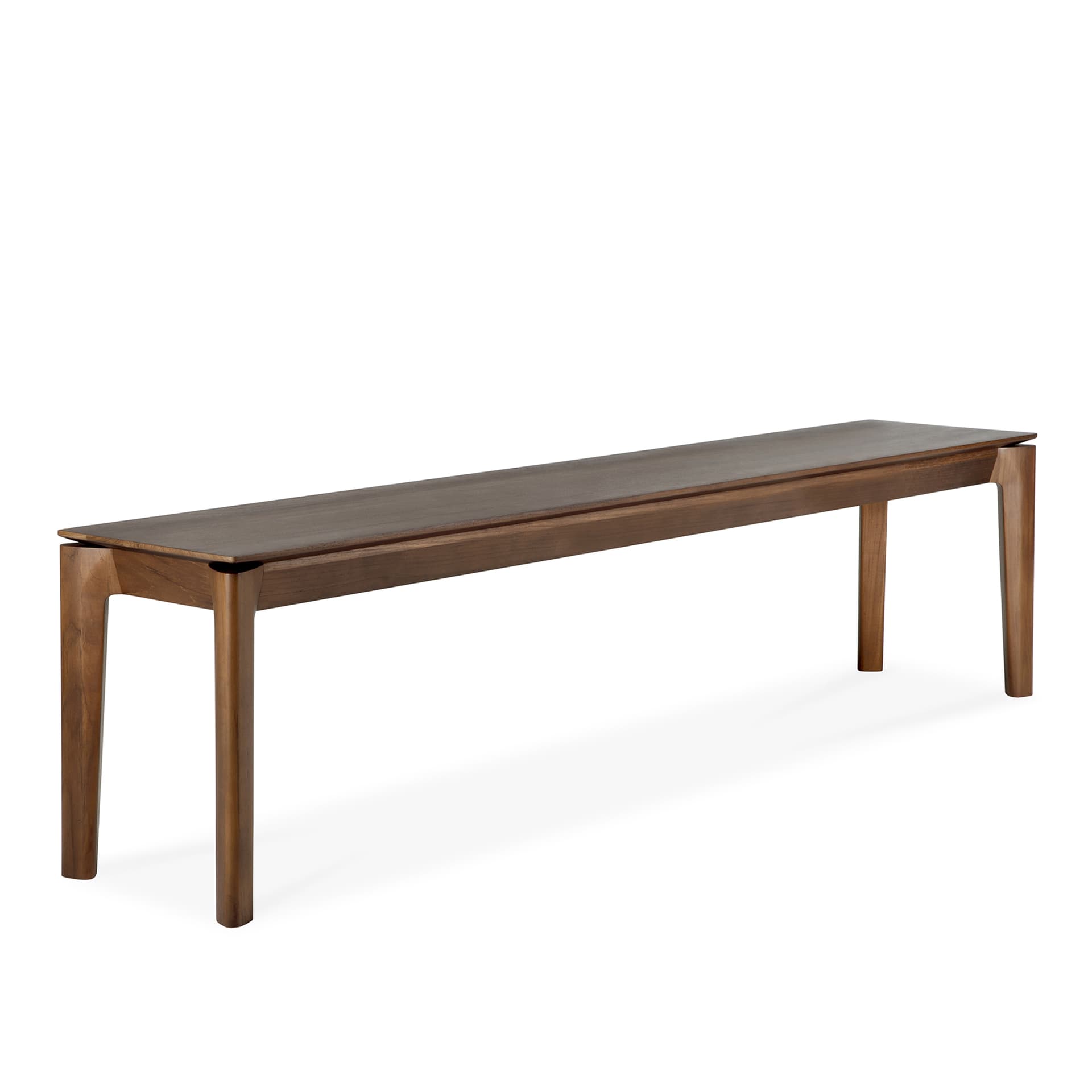 Ethnicraft - Bok Bench - Varnished Teak - Brown 186 x 35 x 46 - Benker - Alain Van Havre - Tre farget - Tre