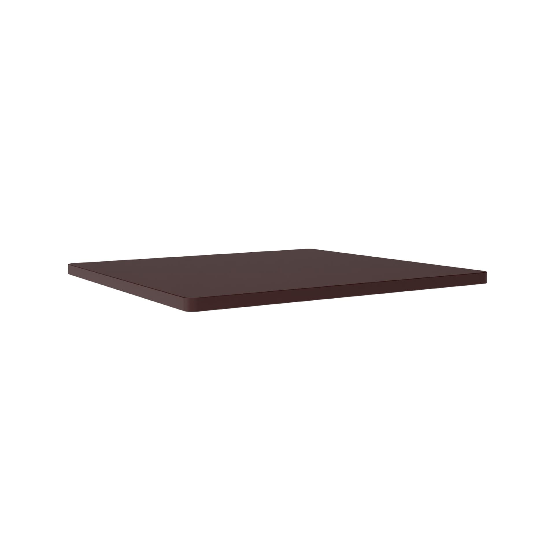Montana - Panton Wire Single toppskive, dybde 34,8 cm - Black Red - Hyller & Hyllesystem - Verner Panton - Svart