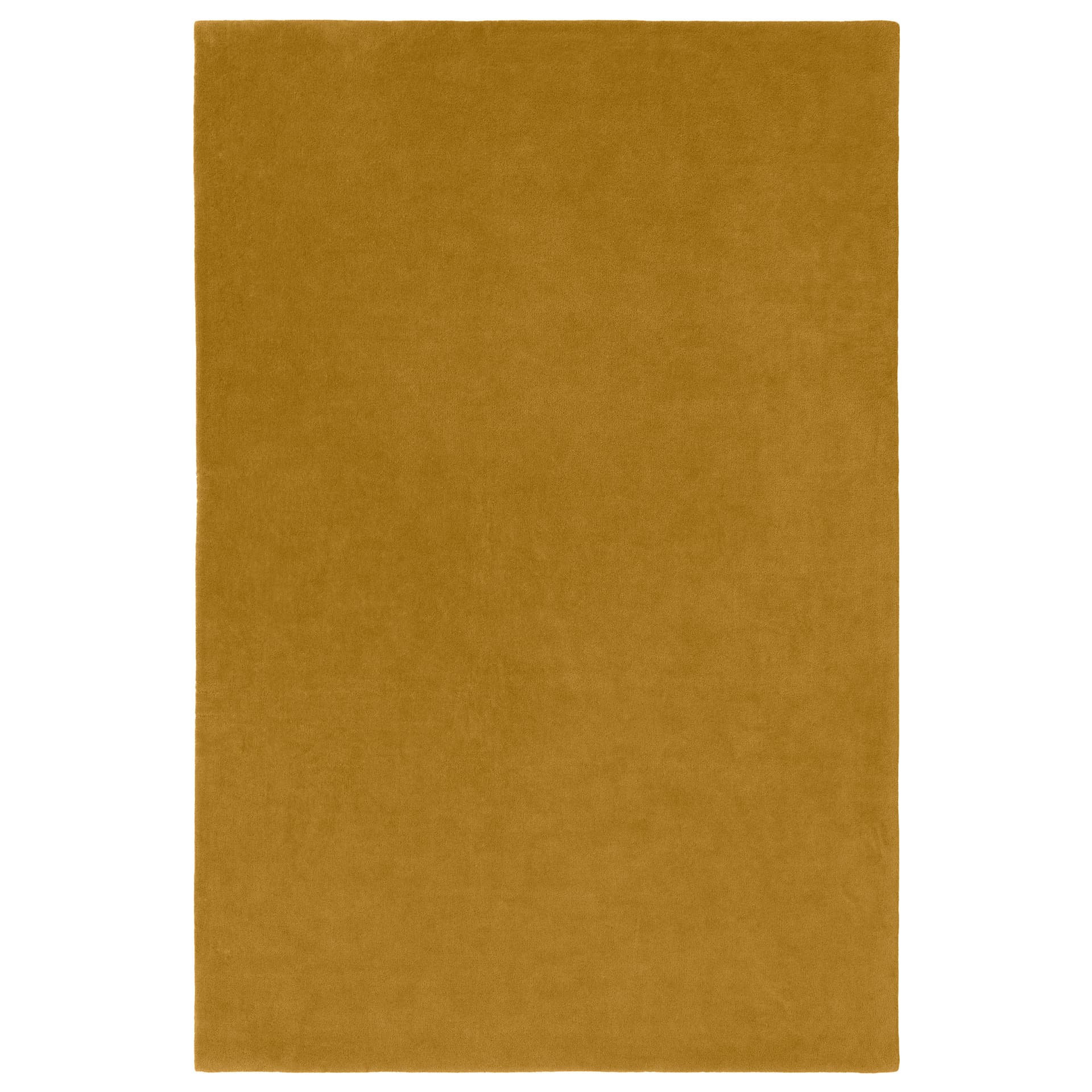 NOGA - Origin Solid 300 x 400 cm Hand Tufted Rug Mustard - Ulltepper - Ull