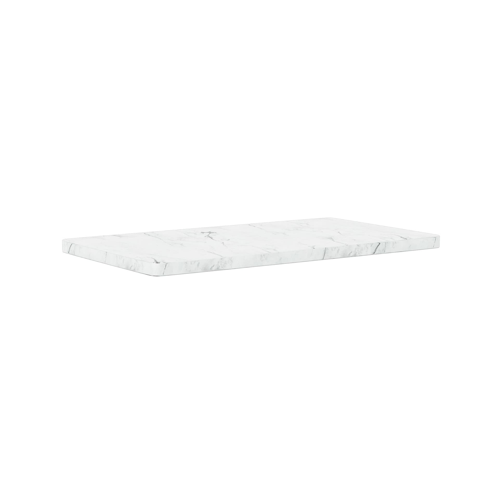 Montana Panton Wire bordplate 18,8x34,8 cm White marble