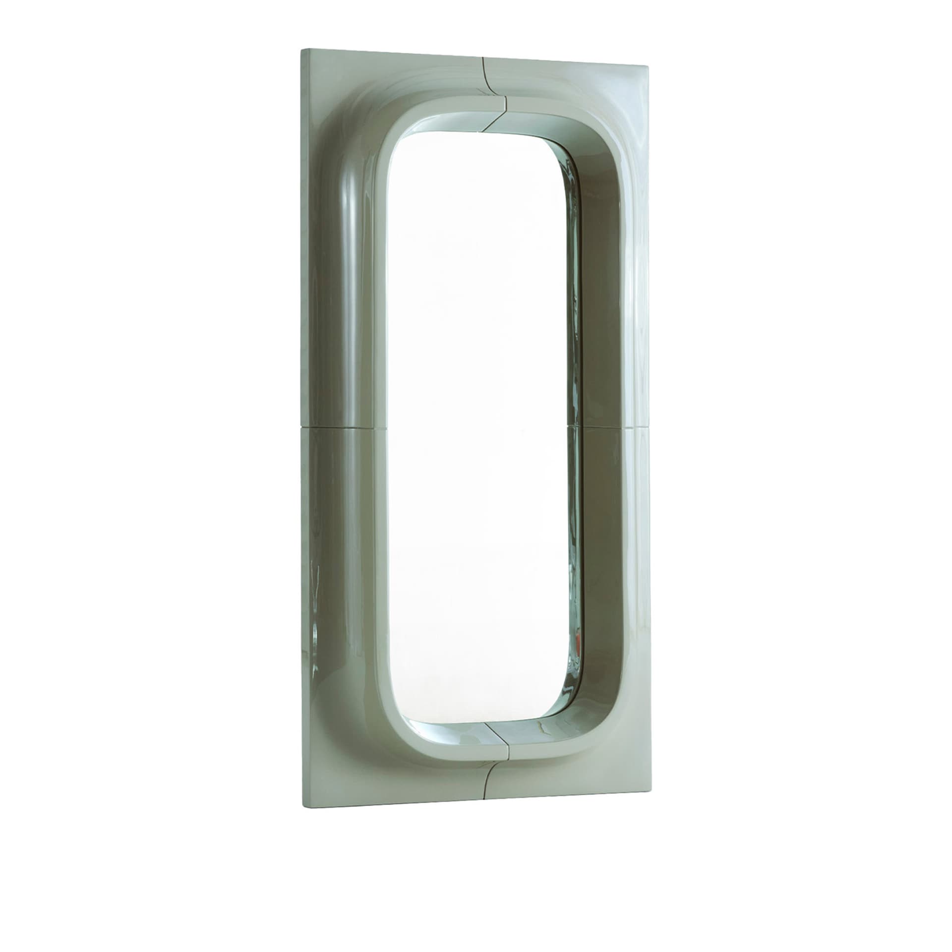 NOGA - Porthole Mirror Small Green - Helkroppsspeil - Willo Perron - Grønn - Plast