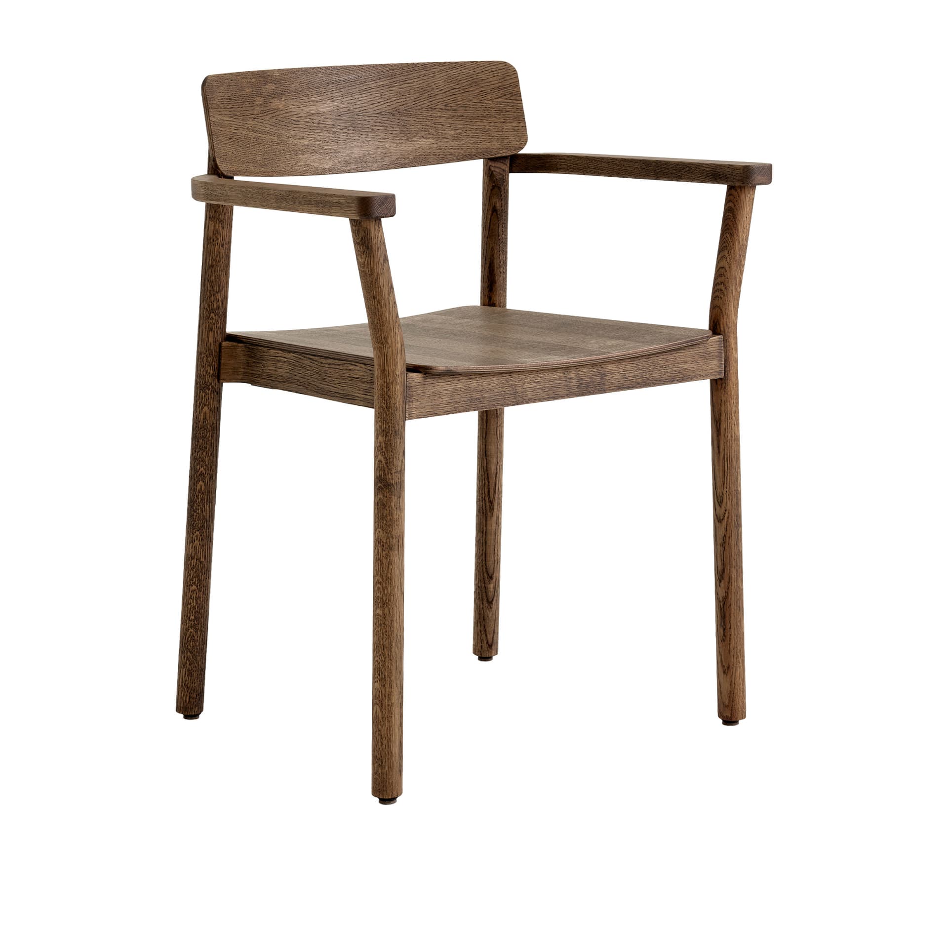 &Tradition - Betty Armchair TK10, Smoked Oiled Oak - Spisestoler - Thau & Kallio - Tre farget - Tre