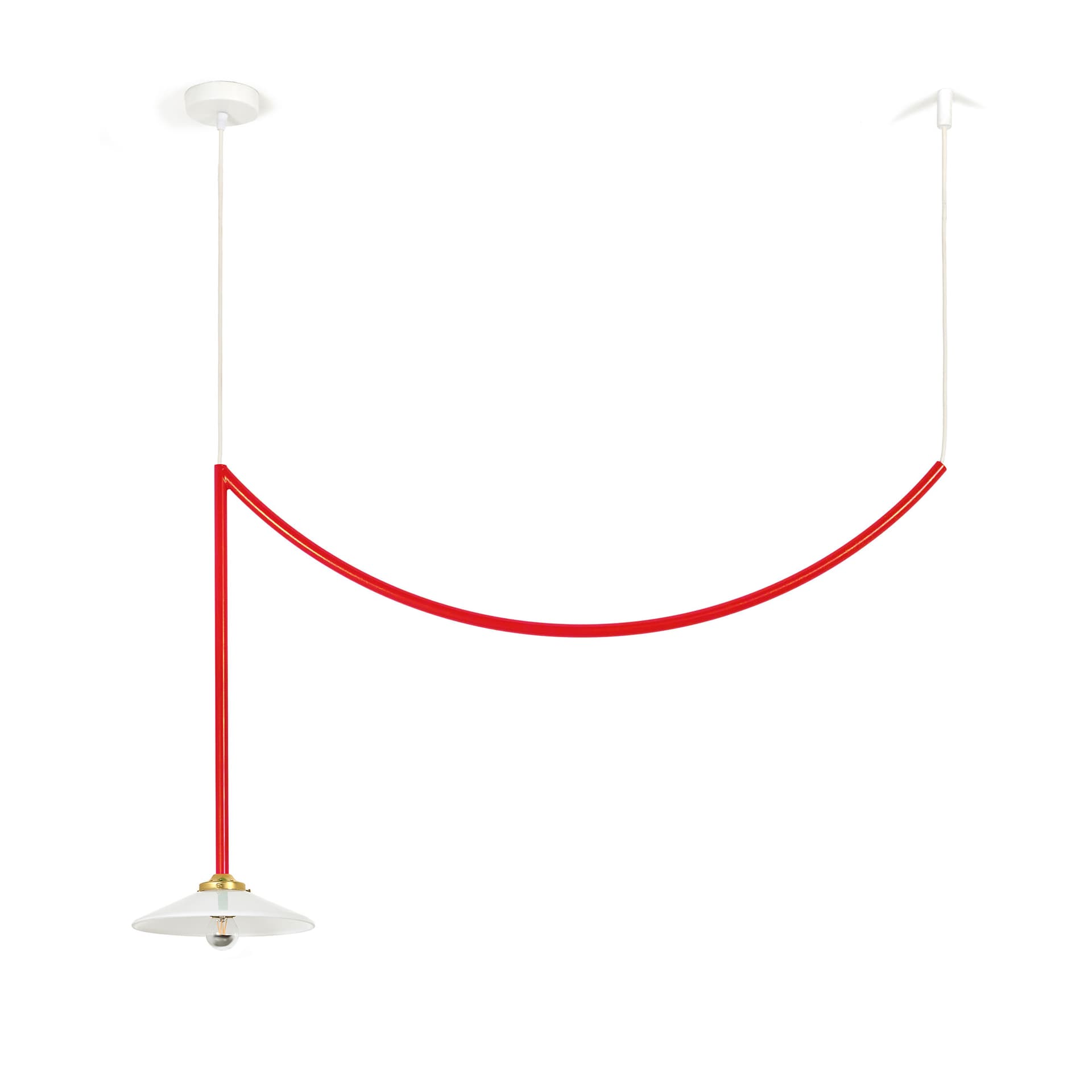 Valerie Objects - Ceiling Lamp N°5 Red - Pendellamper - Muller Van Severen - Rød