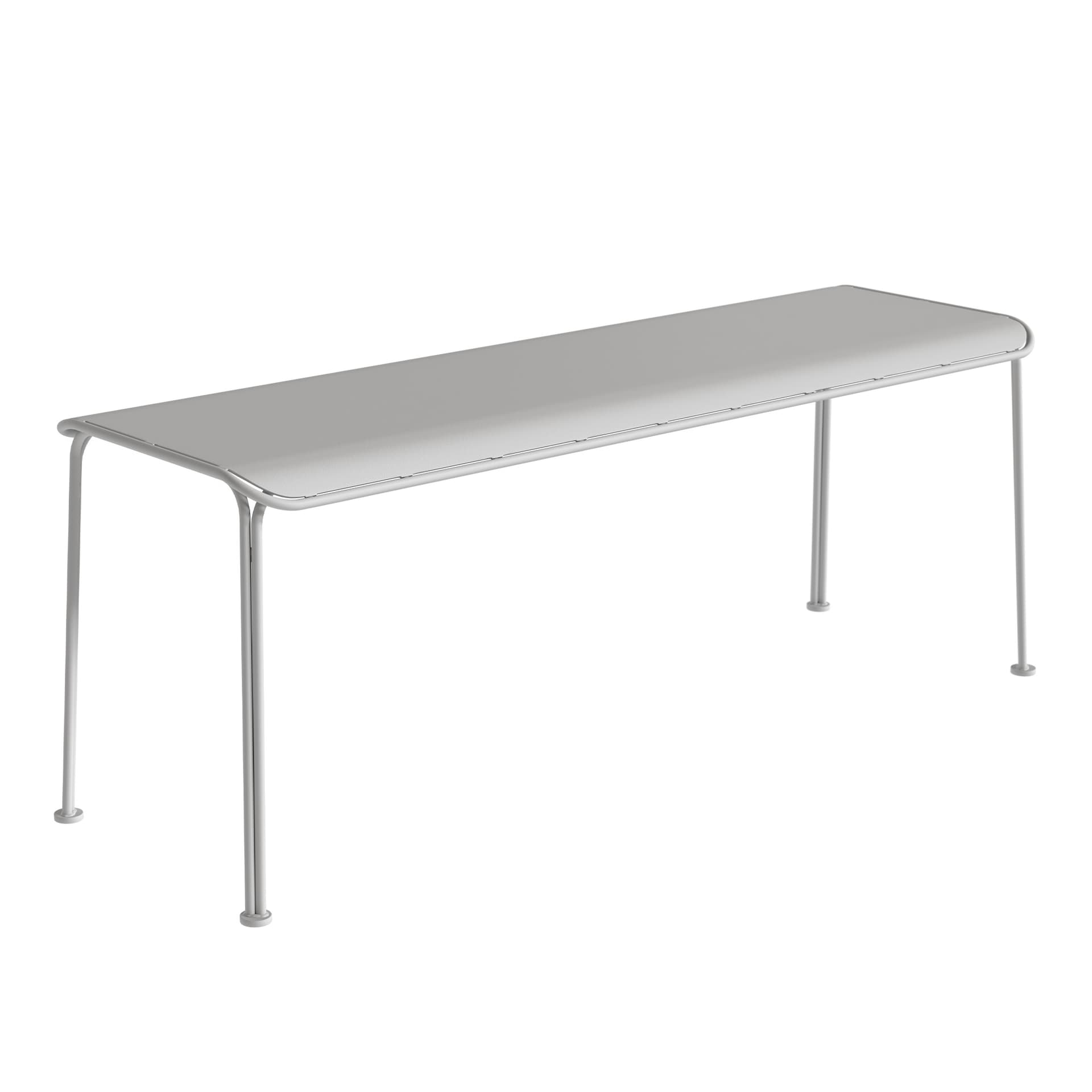 Grythyttan Stålmöbler - Bench Libelle Gray - Hagebenker & sofaer - Andreas Engesvik - Grå