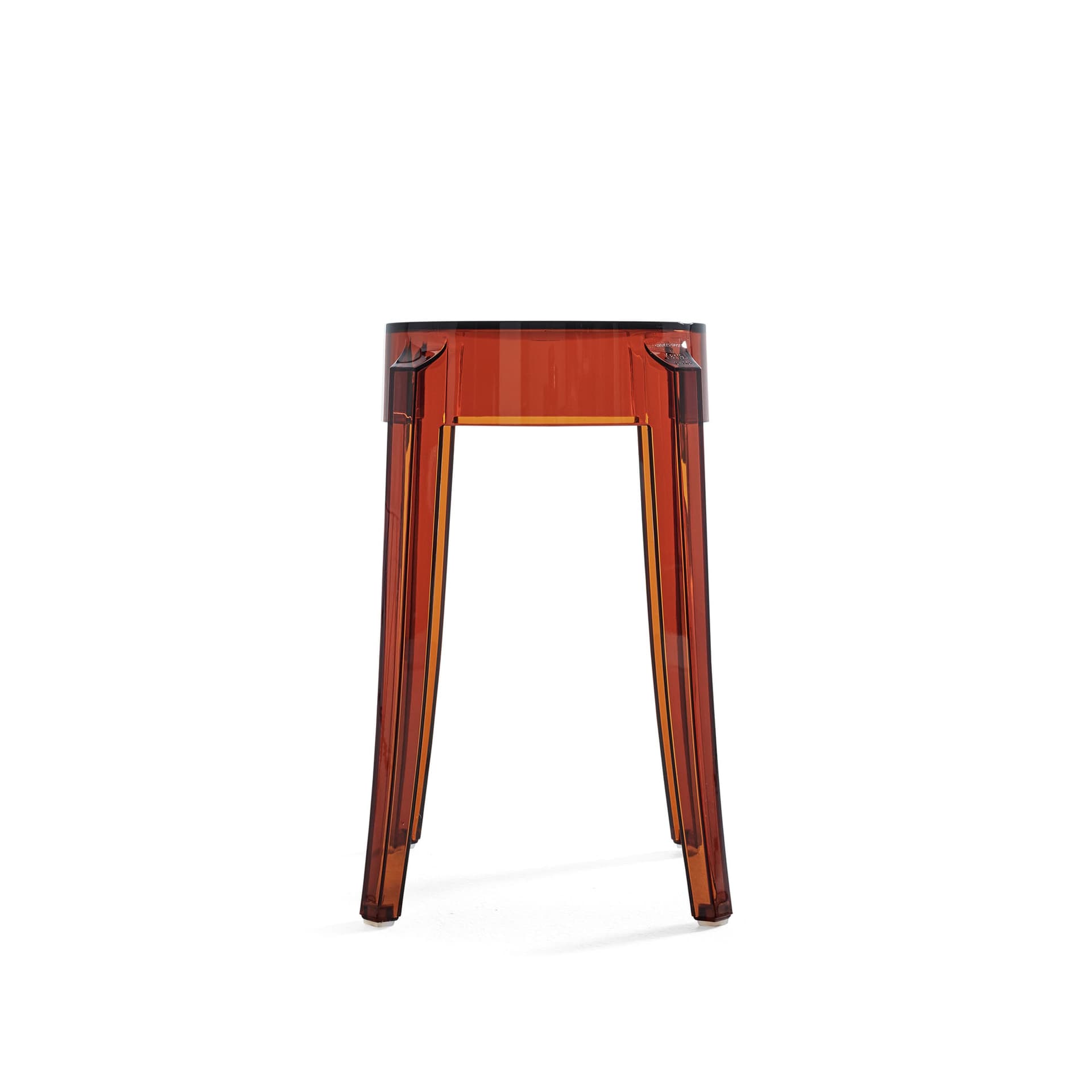 Kartell - Charles Ghost "Basso" H.45 Amber - Krakker - Philippe Starck - Brun - Plast