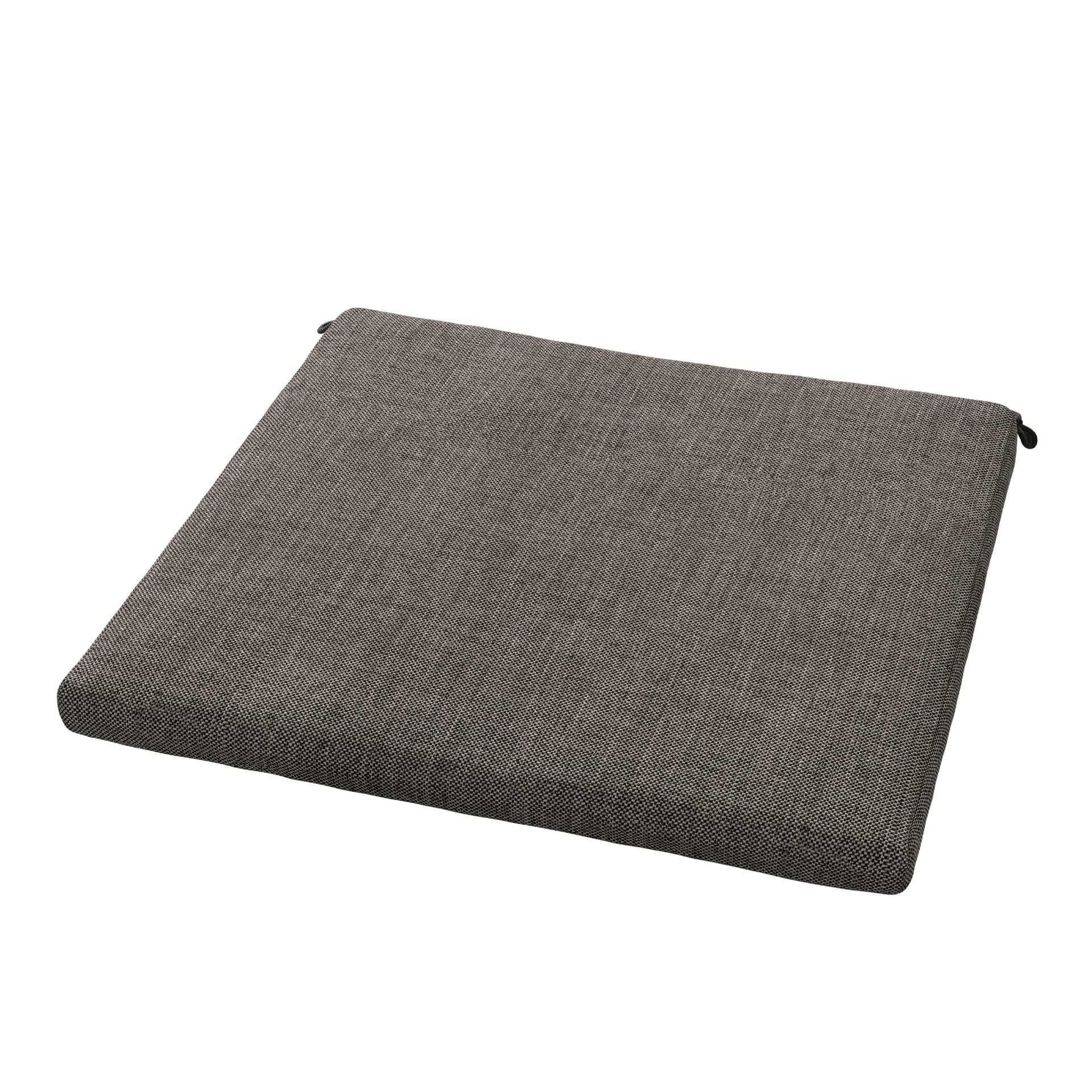 Grythyttan Stålmöbler - A2/Bovik sittepute black melange - Dyner & puter - Svart - Metall/Tre