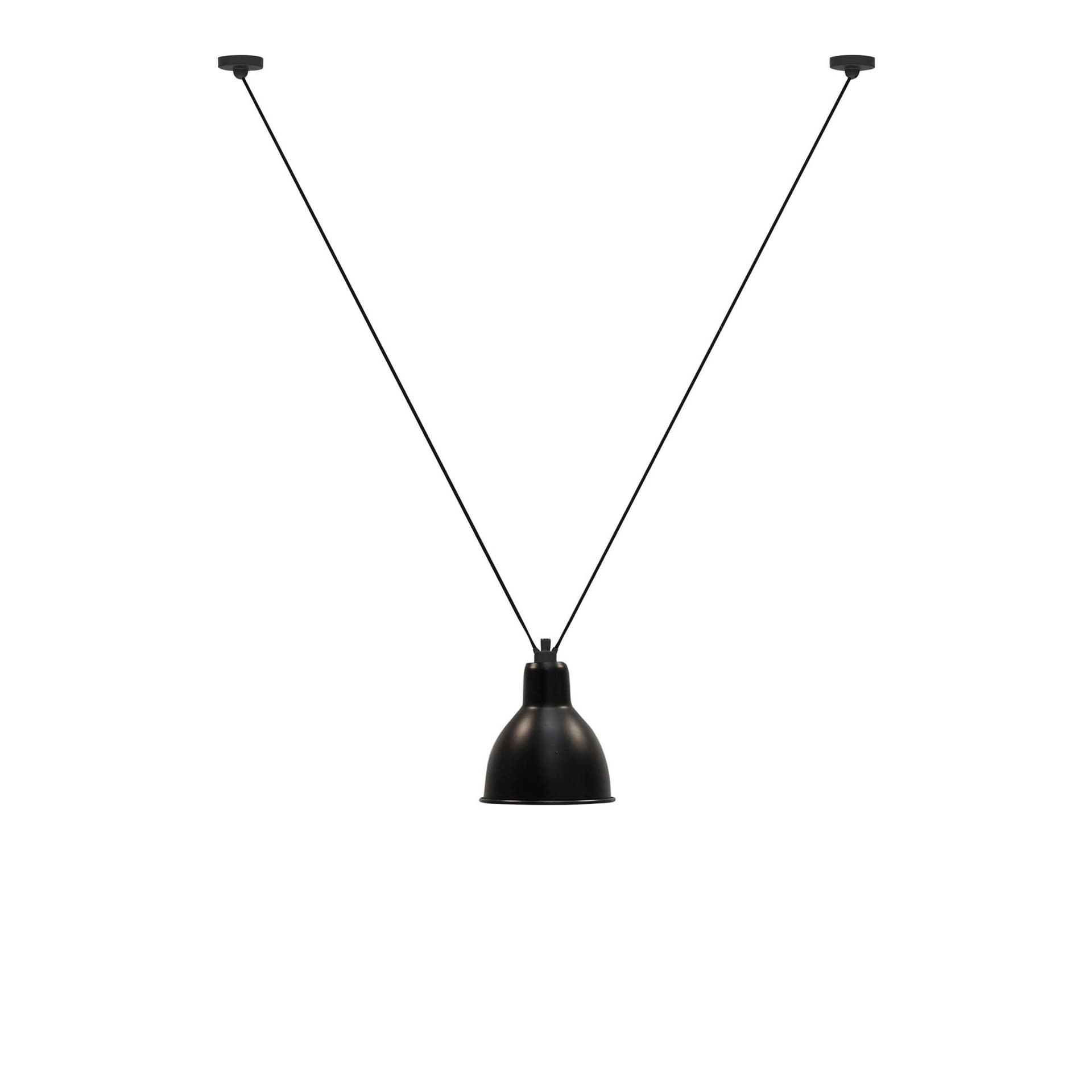 Lampe Gras - 323 XL Pendel Round Black