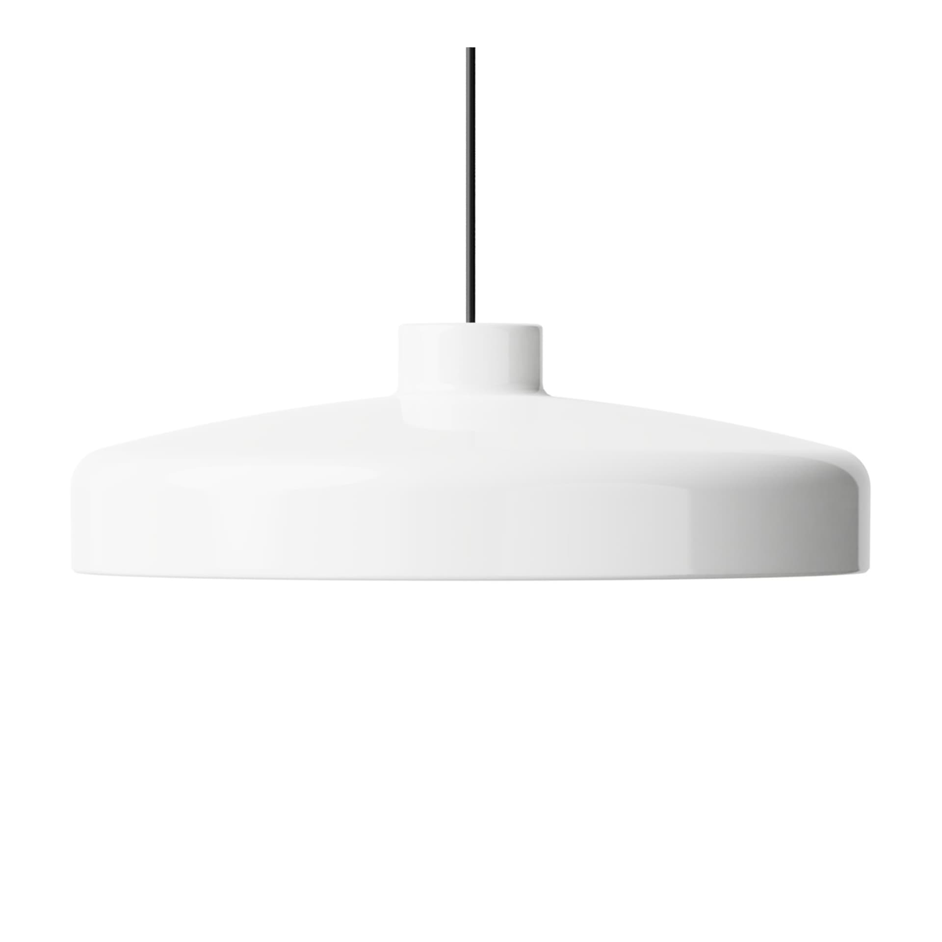 NINE - Lacquer - Pendant Large Grey - Pendellamper - Keiji Takeuchi - Grå - Metall/Plast
