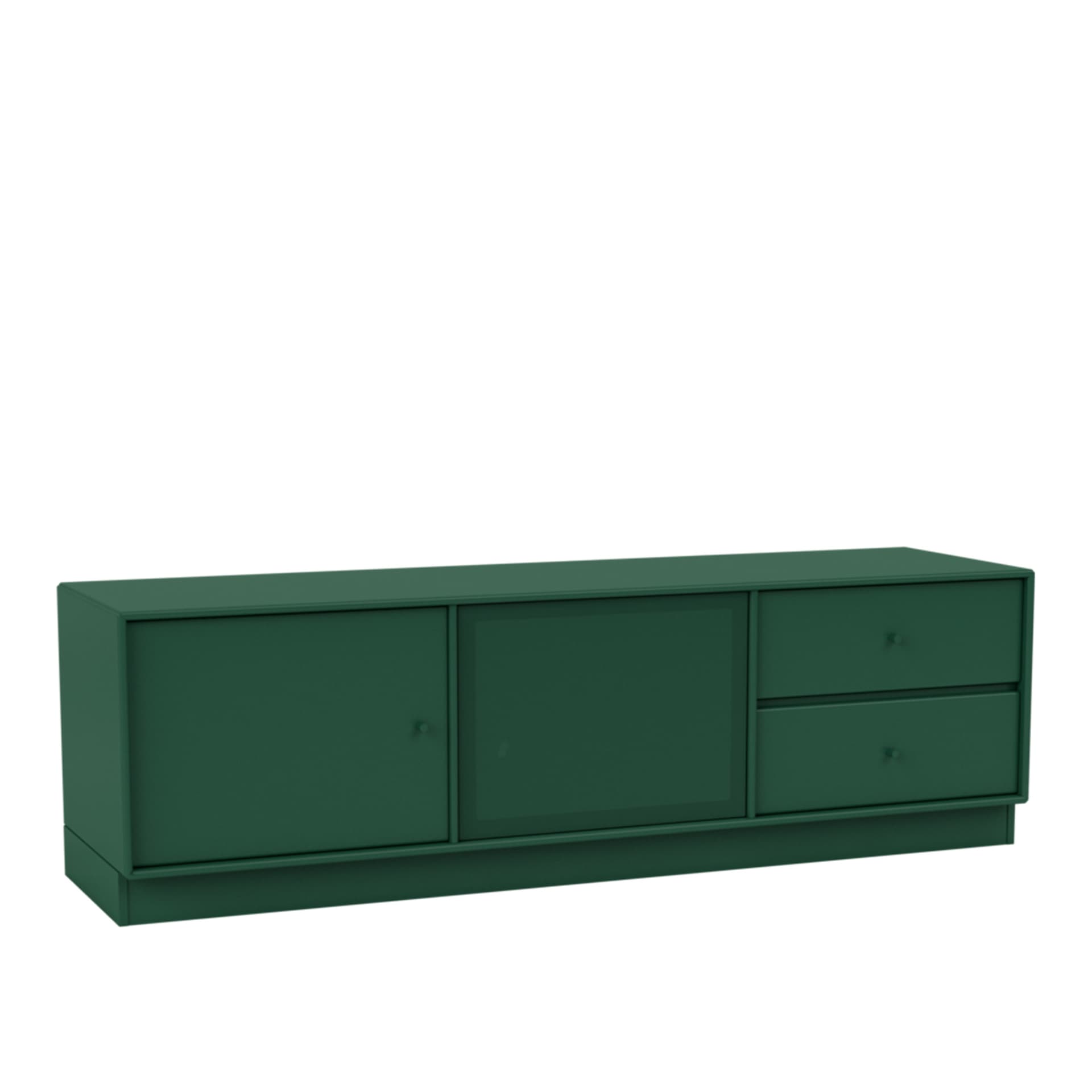 Montana - Octave Vi TV Bench 136-Pine 07 Plinth 7 cm - TV-benker - Peter J. Lassen - Grønn - Tre