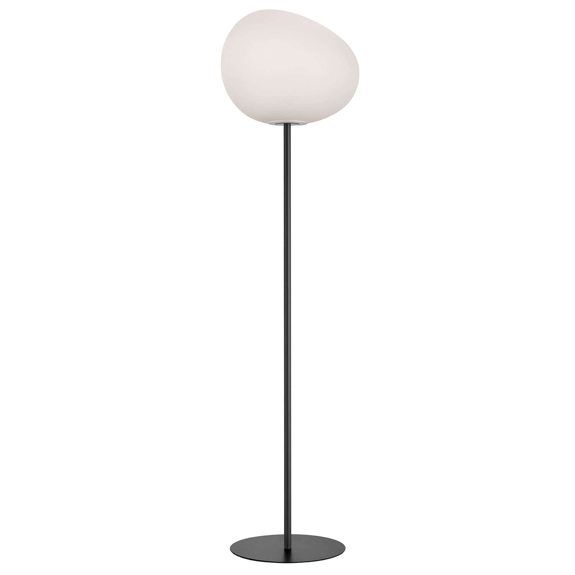 Foscarini - Gregg Grande Golvlampa - Grafitgrå/Vit - Skjermlamper - Ludovica & Roberto Palomba - Grå