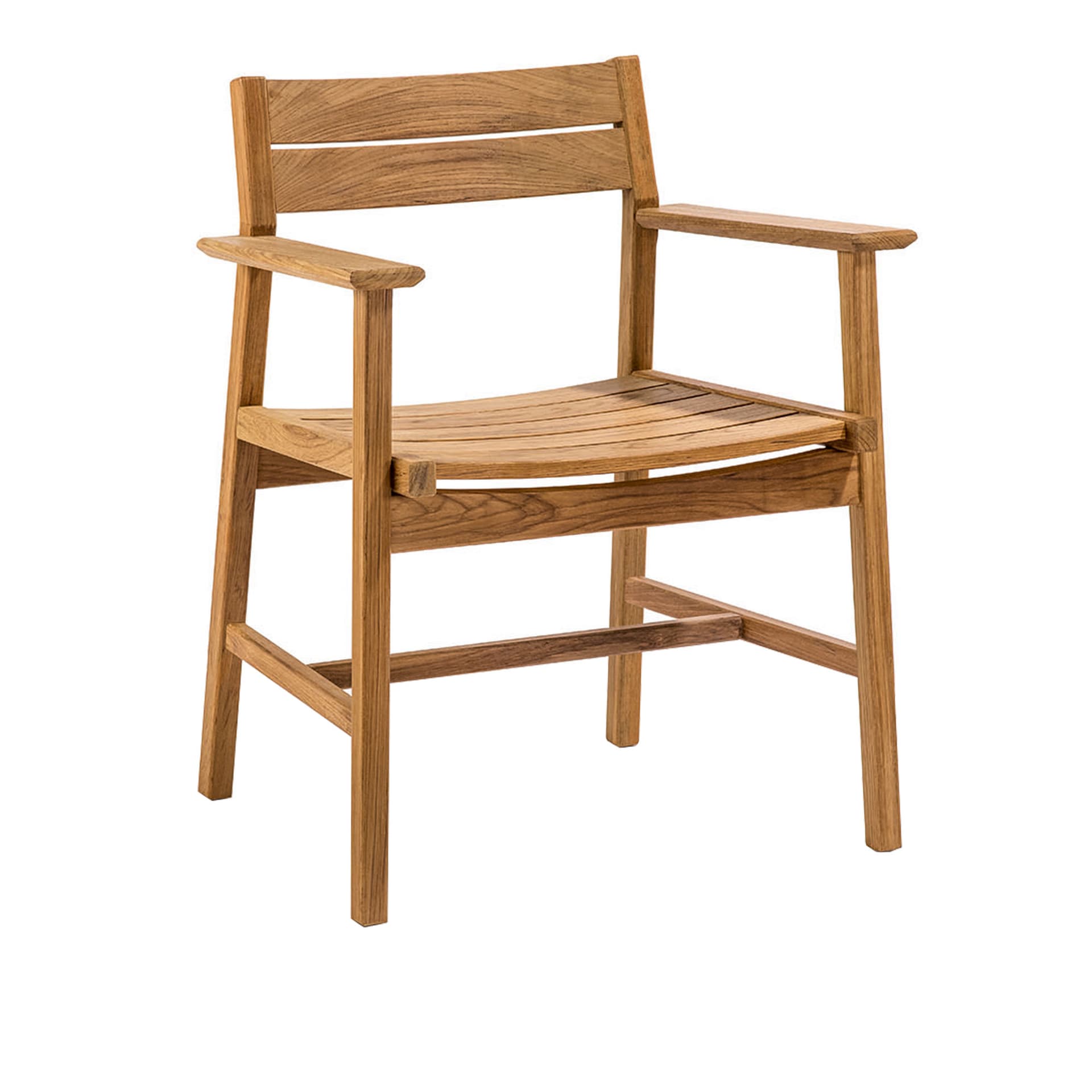 Skargaarden - Djurö Armchair Teak - Utendørs spisebordstoler - Matilda Lindblom - Tre farget - Tre
