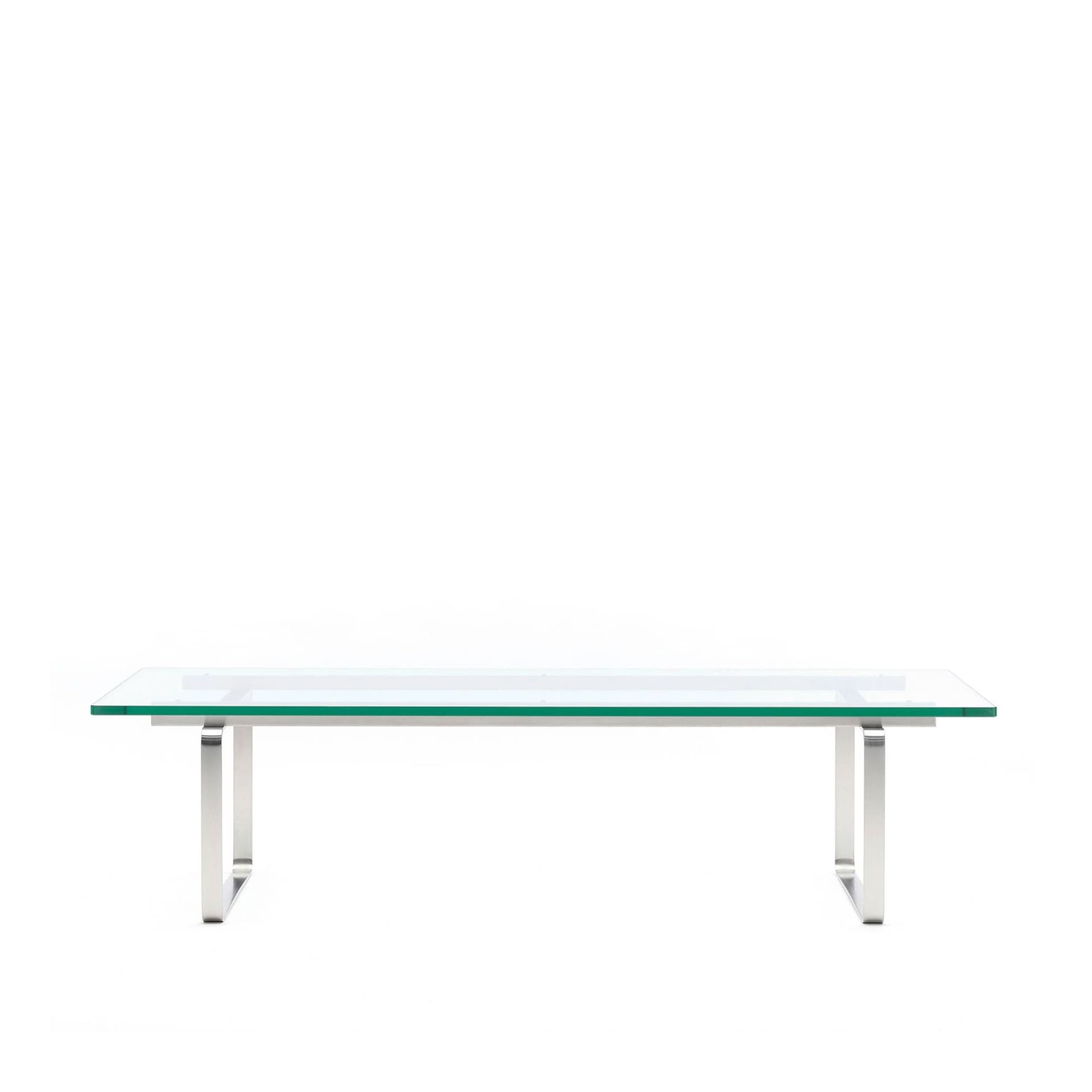 Carl Hansen - CH108 - Sofabord - Hans J. Wegner - Gjennomsiktig - Glass/Metall