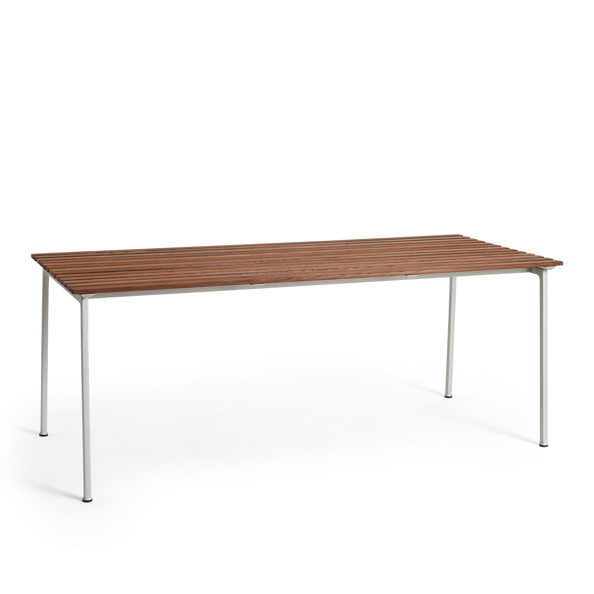 HAY - Traversert hagebord - L190 x B83 x H74 - Utendørs spisebord - Erwan Bouroullec - Tre farget - Metall/Tre