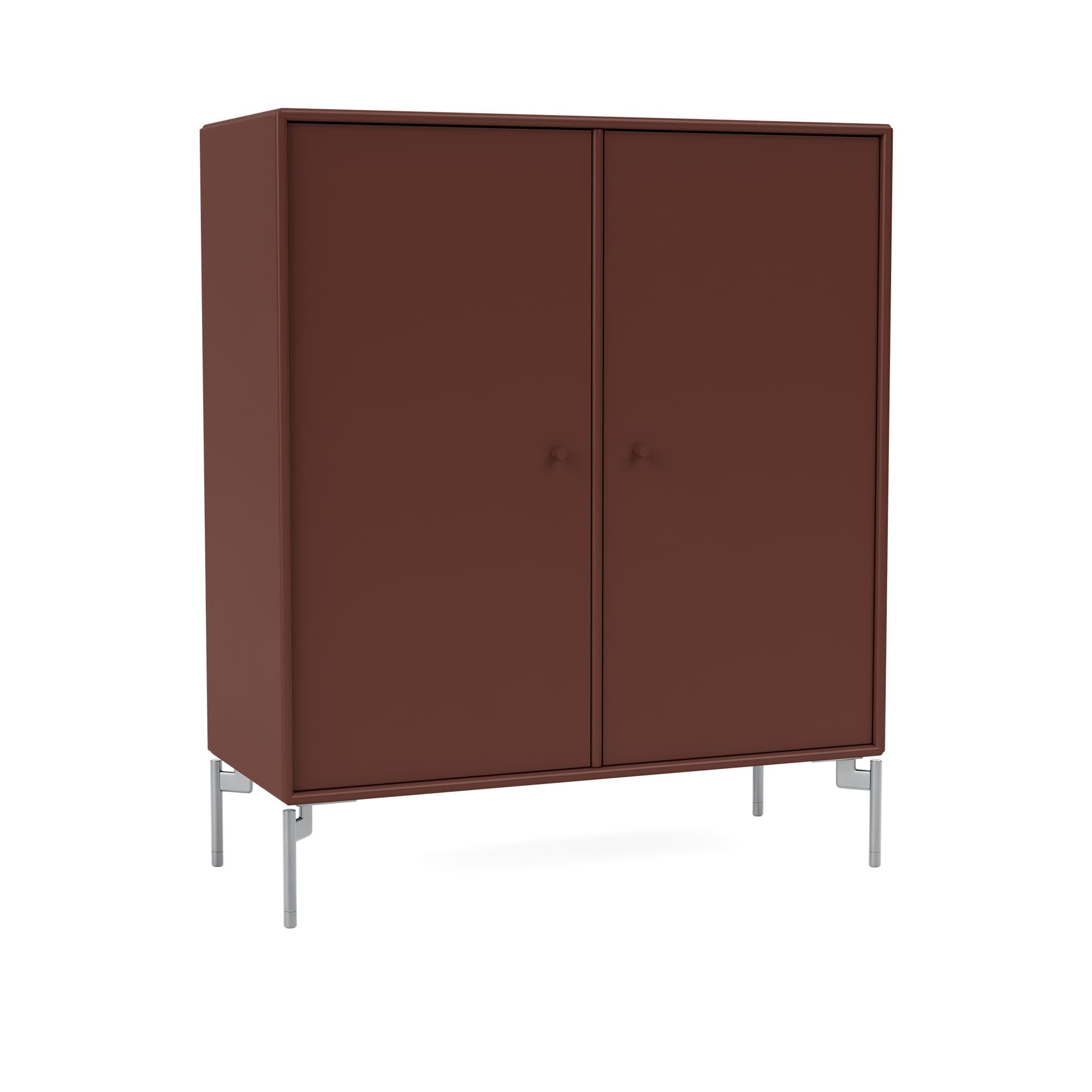 Montana - Cover Cabinet 155-Masala Matt Chrome - Oppbevaringsskap - Peter J. Lassen - Brun - Tre
