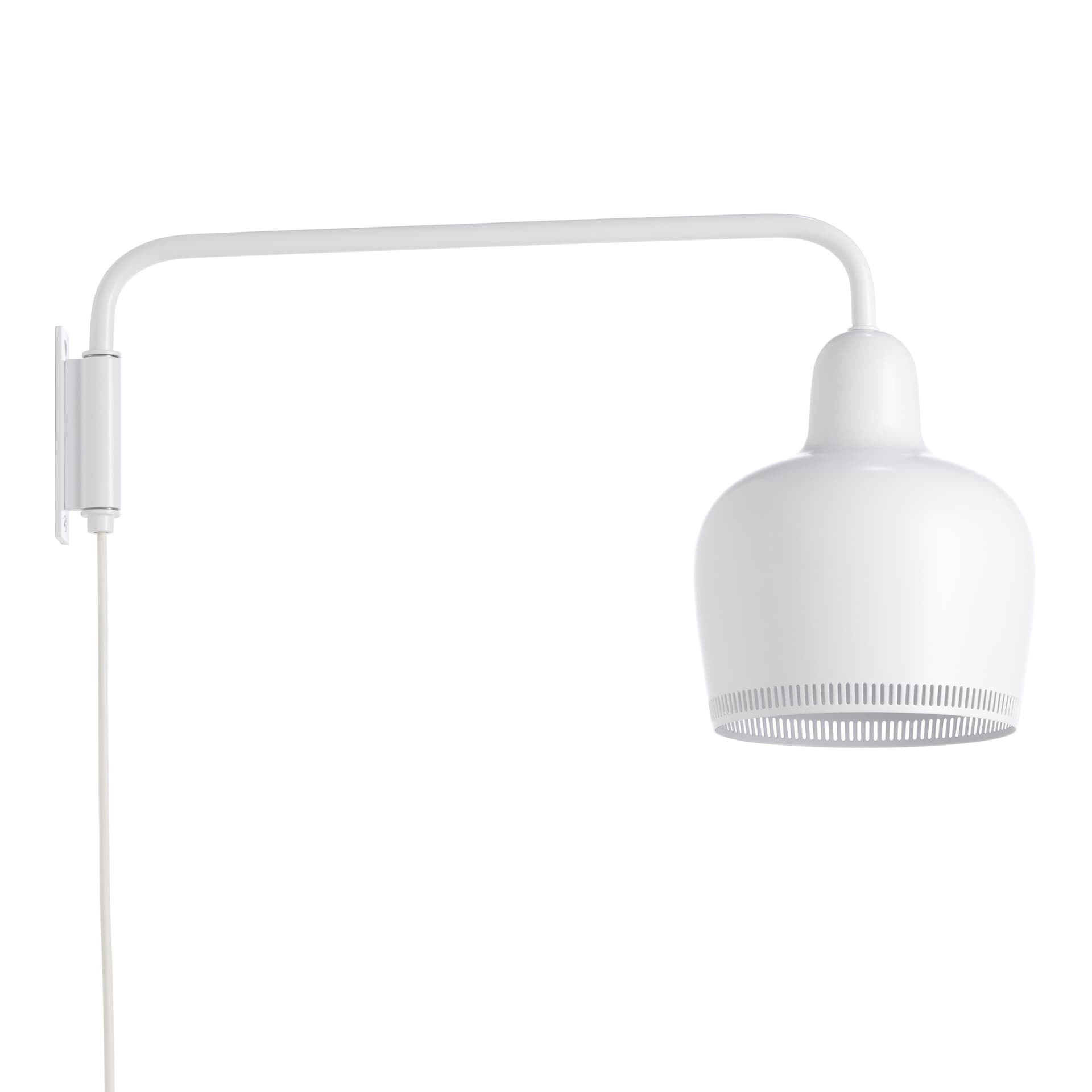 Artek - A330S Golden Bell Vit - Vegglamper - Alvar Aalto - Hvit - Metall