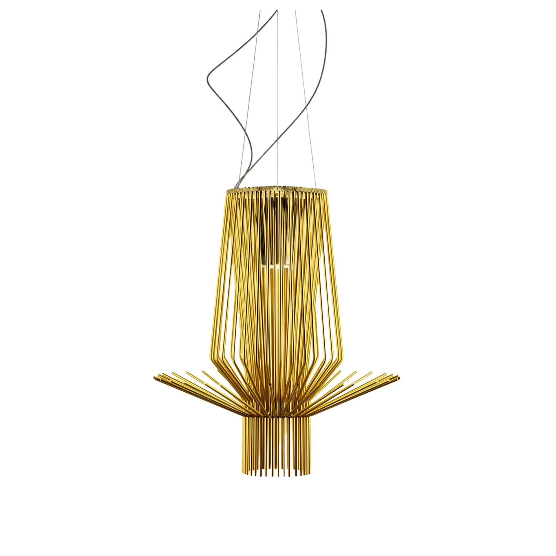 Foscarini - Allegretto Assai pendellampe gold - Pendellamper - Atelier Oï - Gull - Metall