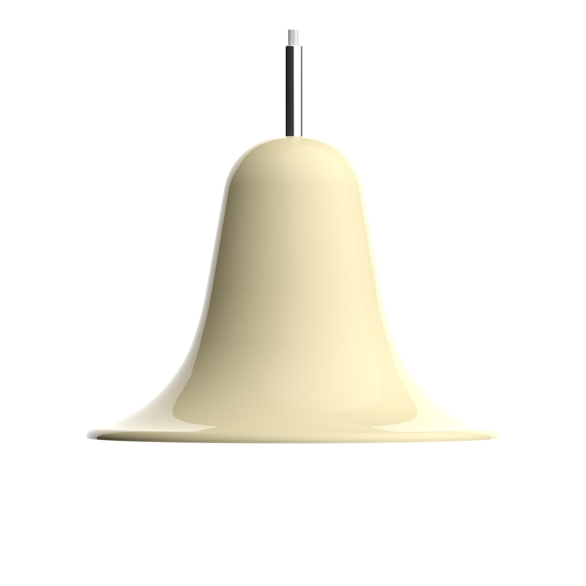Verpan - Pantop Pendant Ø23 Cream White - Pendellamper - Verner Panton - Hvit