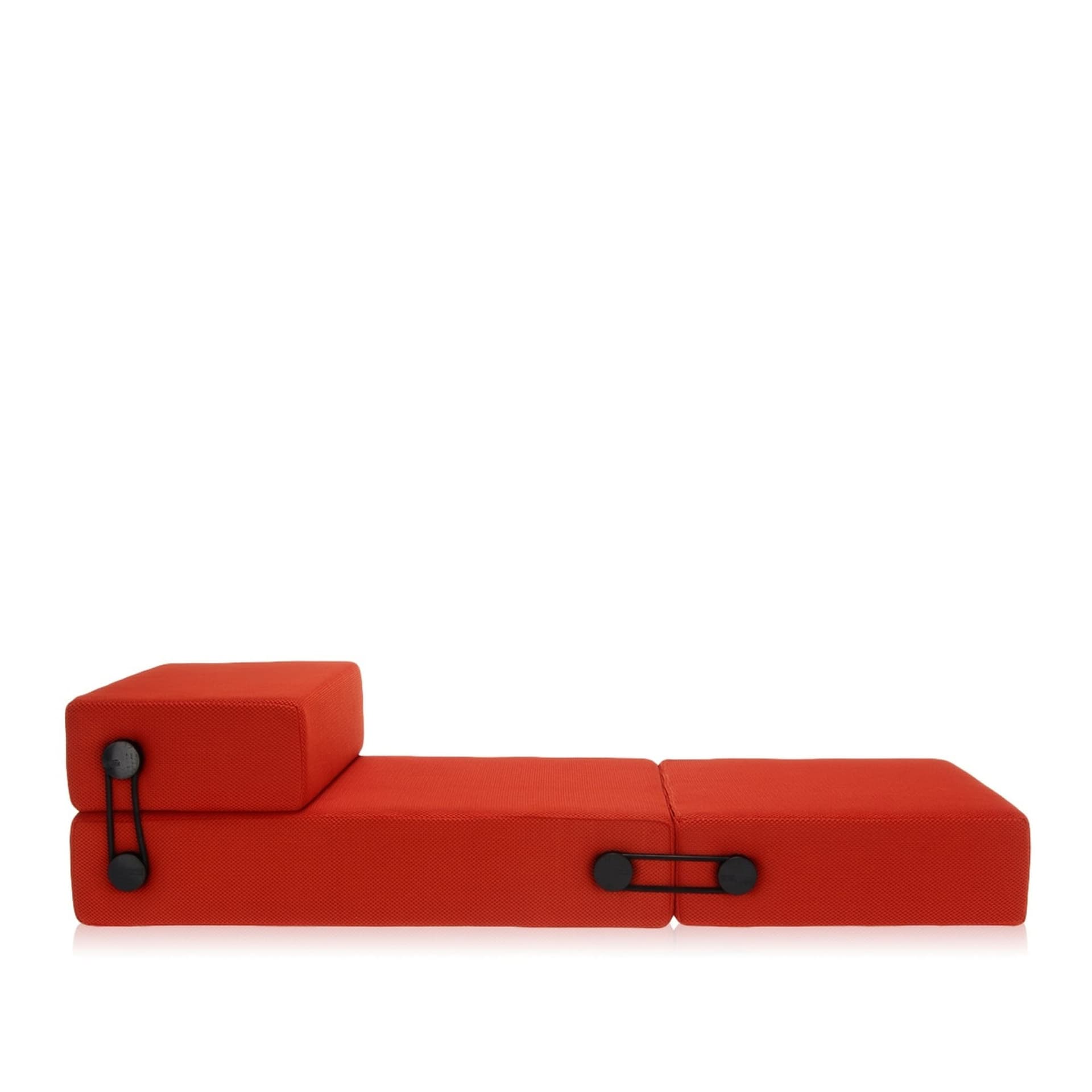 Kartell - Trix Arancio - Puffer - Piero Lissoni - Oransje - Tekstilmateriale/Plast