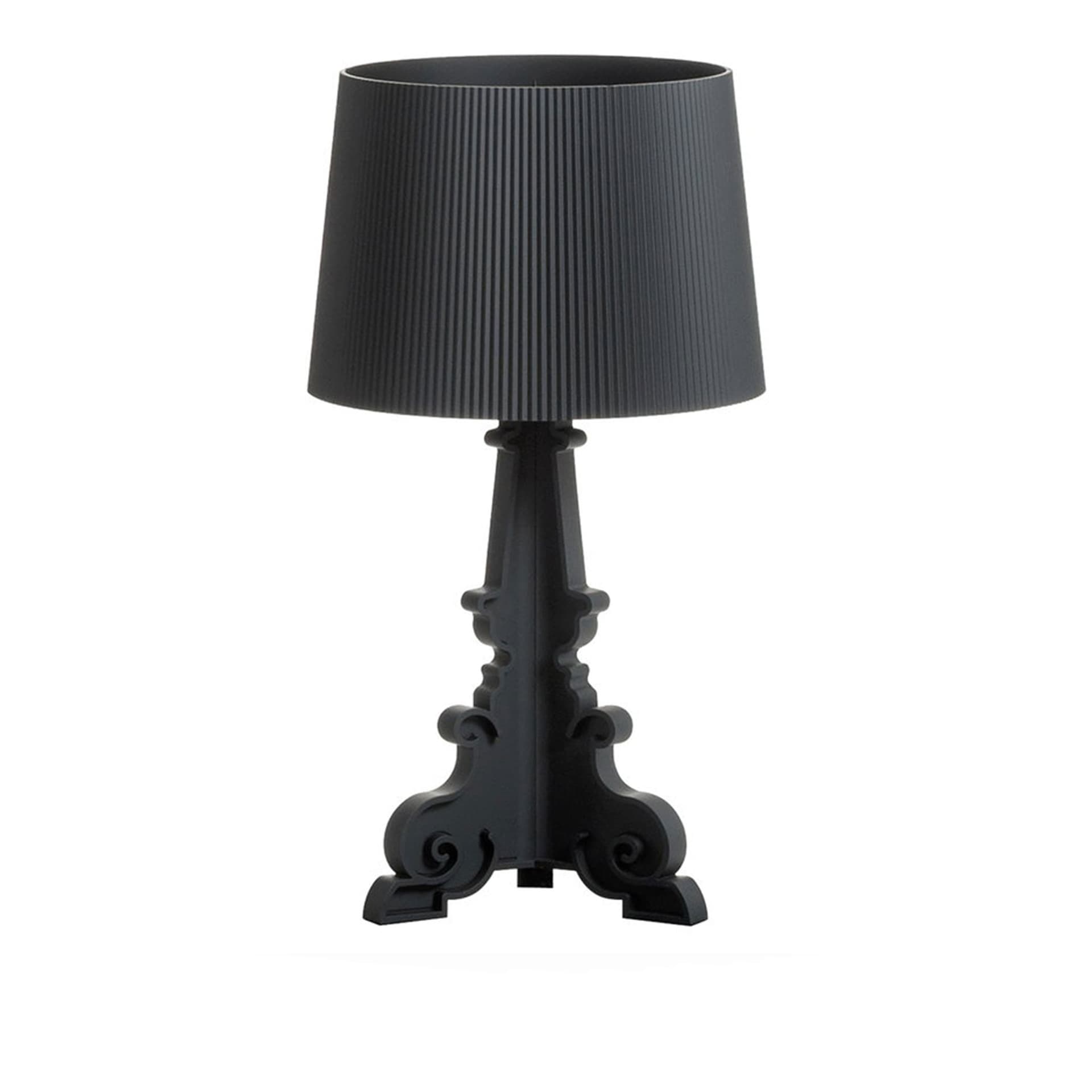 Kartell - Bourgie Table Lamp 9077 Matt Black - Bordlamper - Ferruccio Laviani - Svart