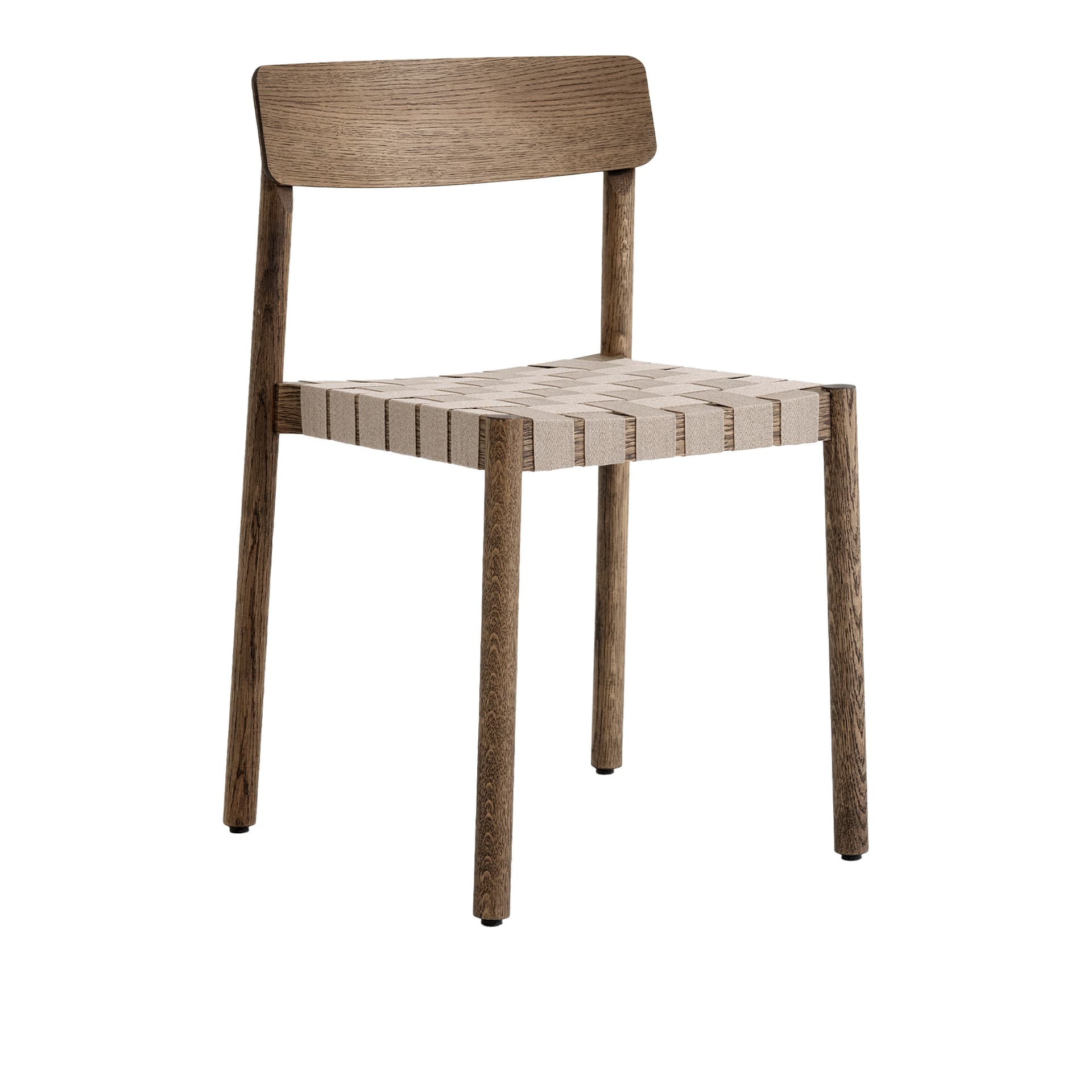 &Tradition - Betty Chair TK1, Smoked Oak/Natural Webbing - Spisestoler - Thau & Kallio - Beige,Tre farget - Tre
