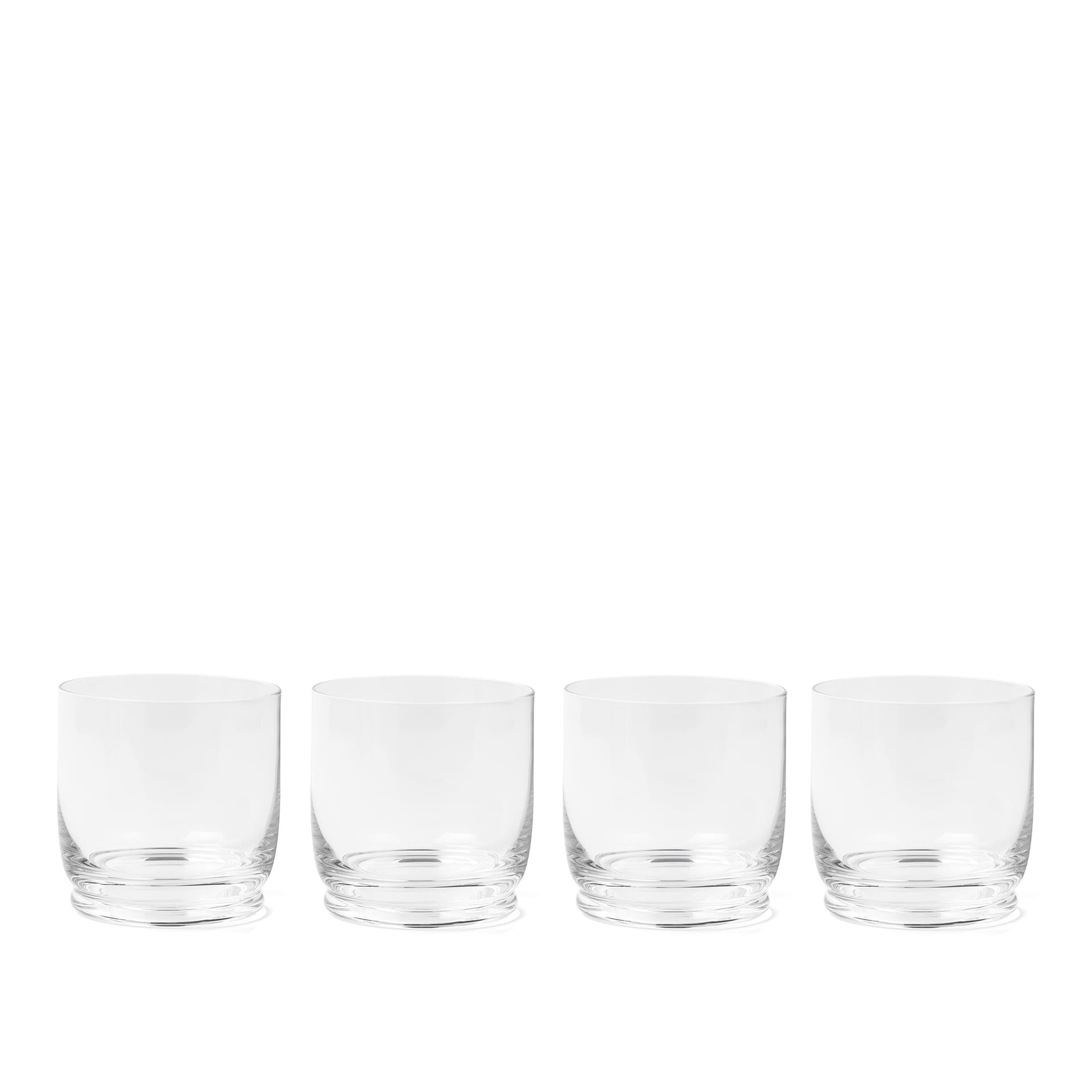 Service Projects - Walter 02 Rocks - Set of 4 - Drinkglass - Laura Bilde - Gjennomsiktig